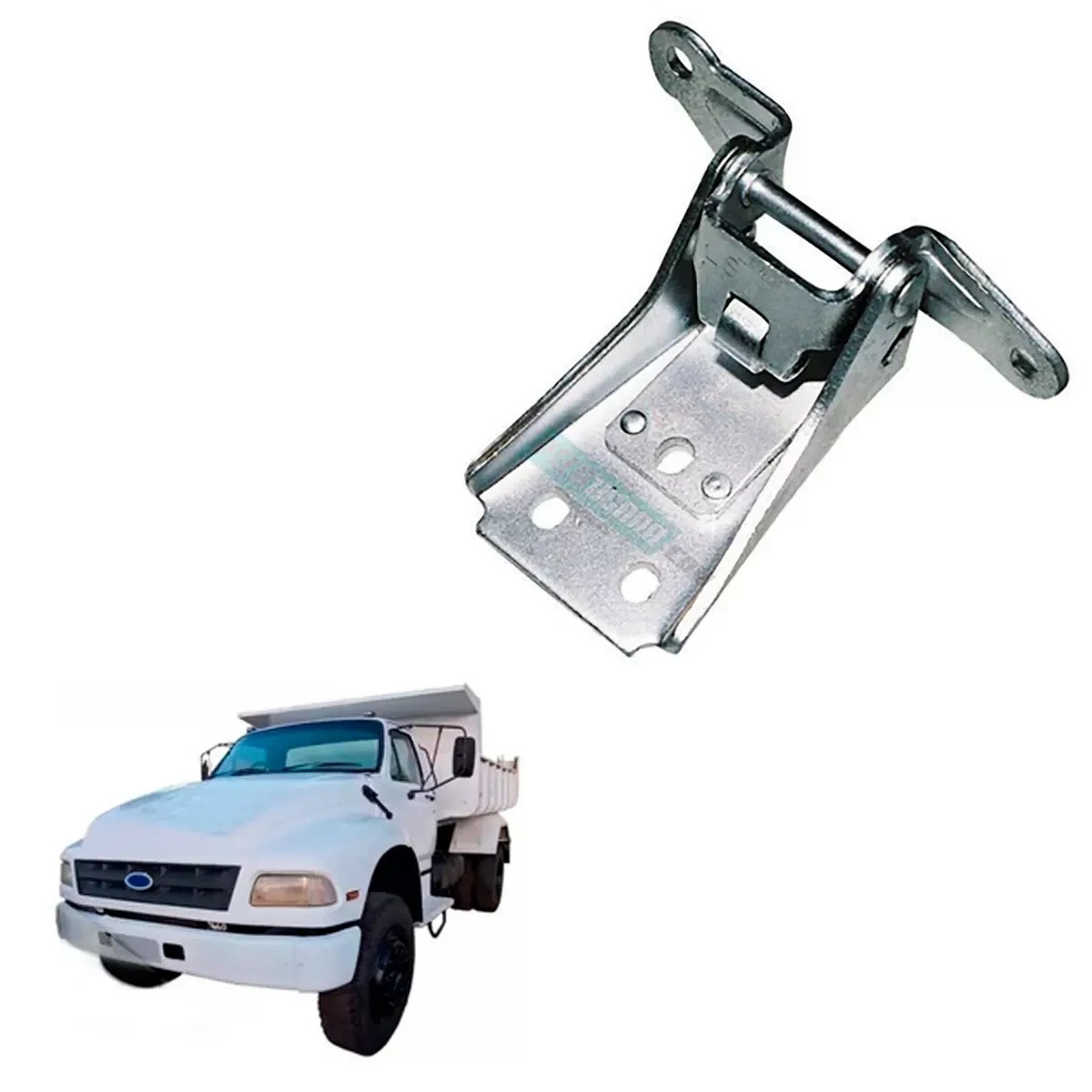 DOBRADICA E LIMITADOR SUPERIOR DA PORTA ESQ FORD F1000 F4000 F12000 F14000 93 A 