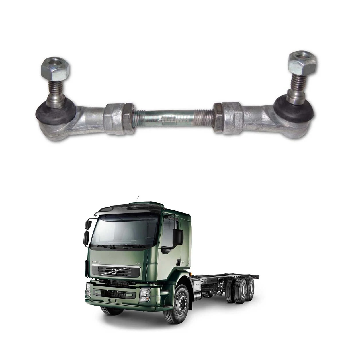 VARAO TRAMBULADOR CAMBIO VOLVO VM 210 220 240 260 270 COM CAMBIO 6 MARCHAS (2093