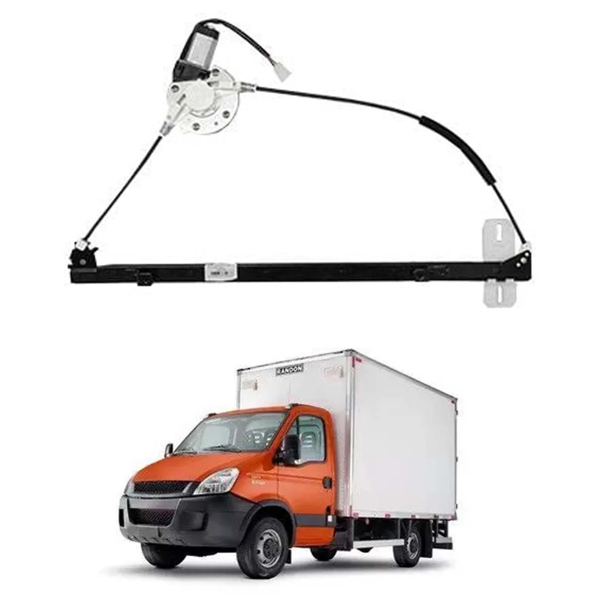 MAQUINA VIDRO ELETRICO 12V ESQUERDO IVECO DAILY 35S14 45S16 45S17 45C16 45C17 55
