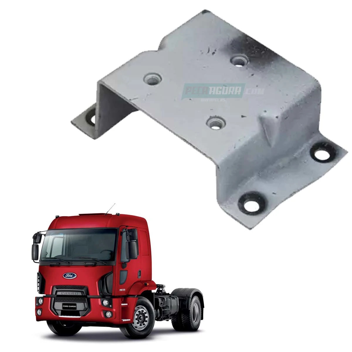 SUPORTE DOBRADICA CAPO DIREITO FORD NOVO CARGO (BC4516678AA)