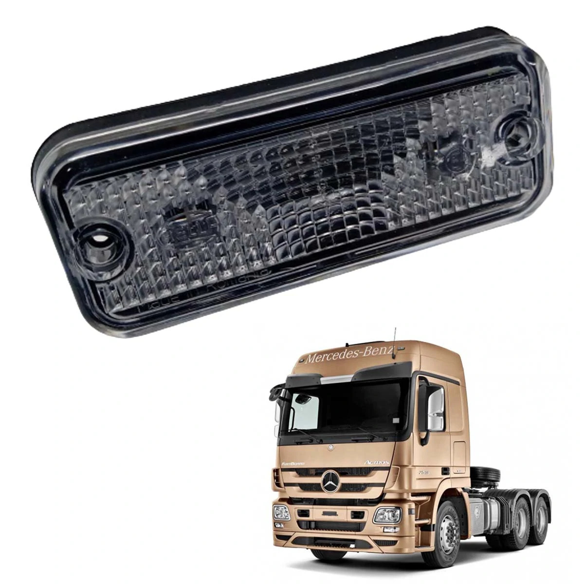 LANTERNA DE LIMITACAO DO TETO MB ACTROS TODOS MERCEDES BENZ (0028200056)