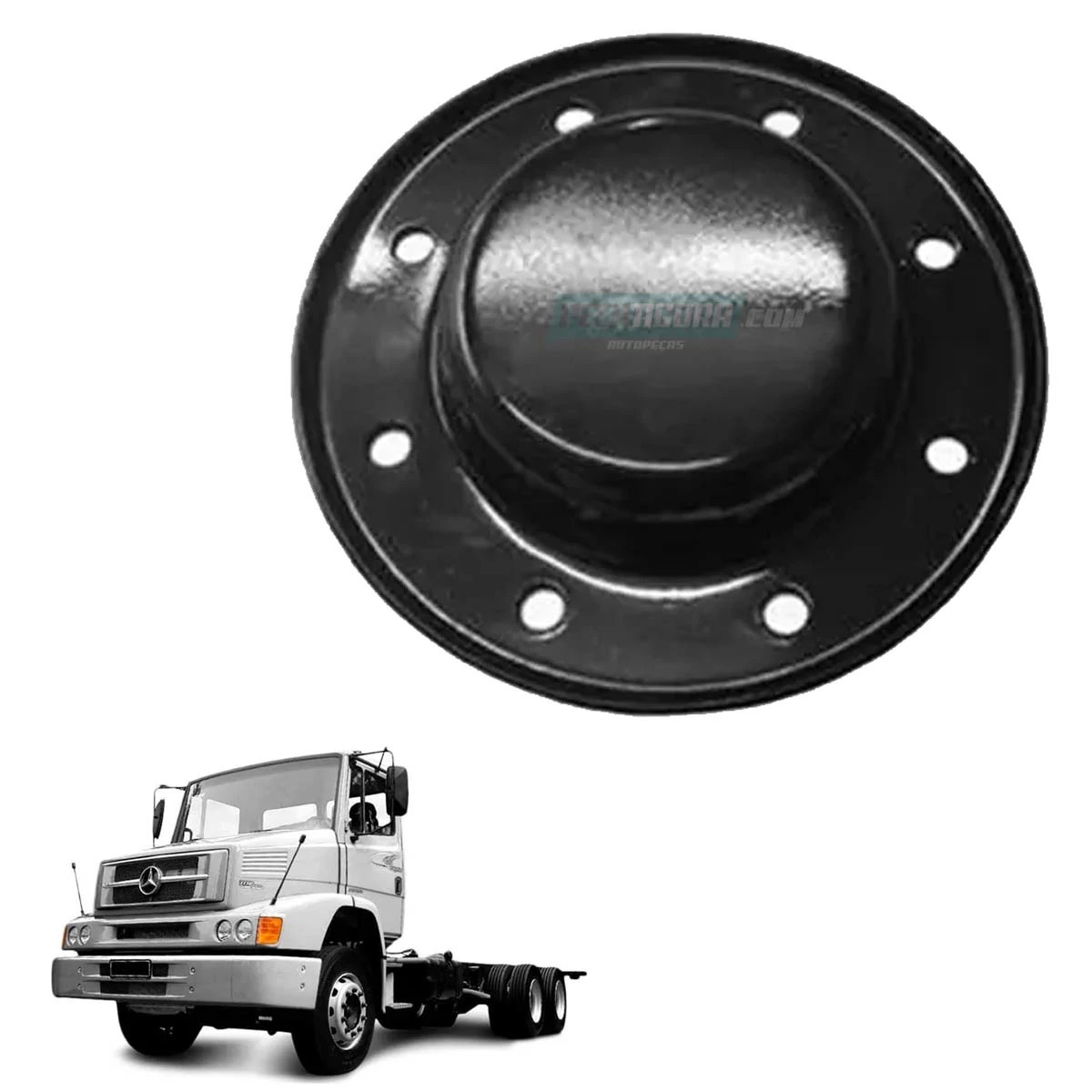 CALOTA CUBO DA RODA DIANTEIRA MB HPN 1620 L1938 1945 2629 (3893340025)