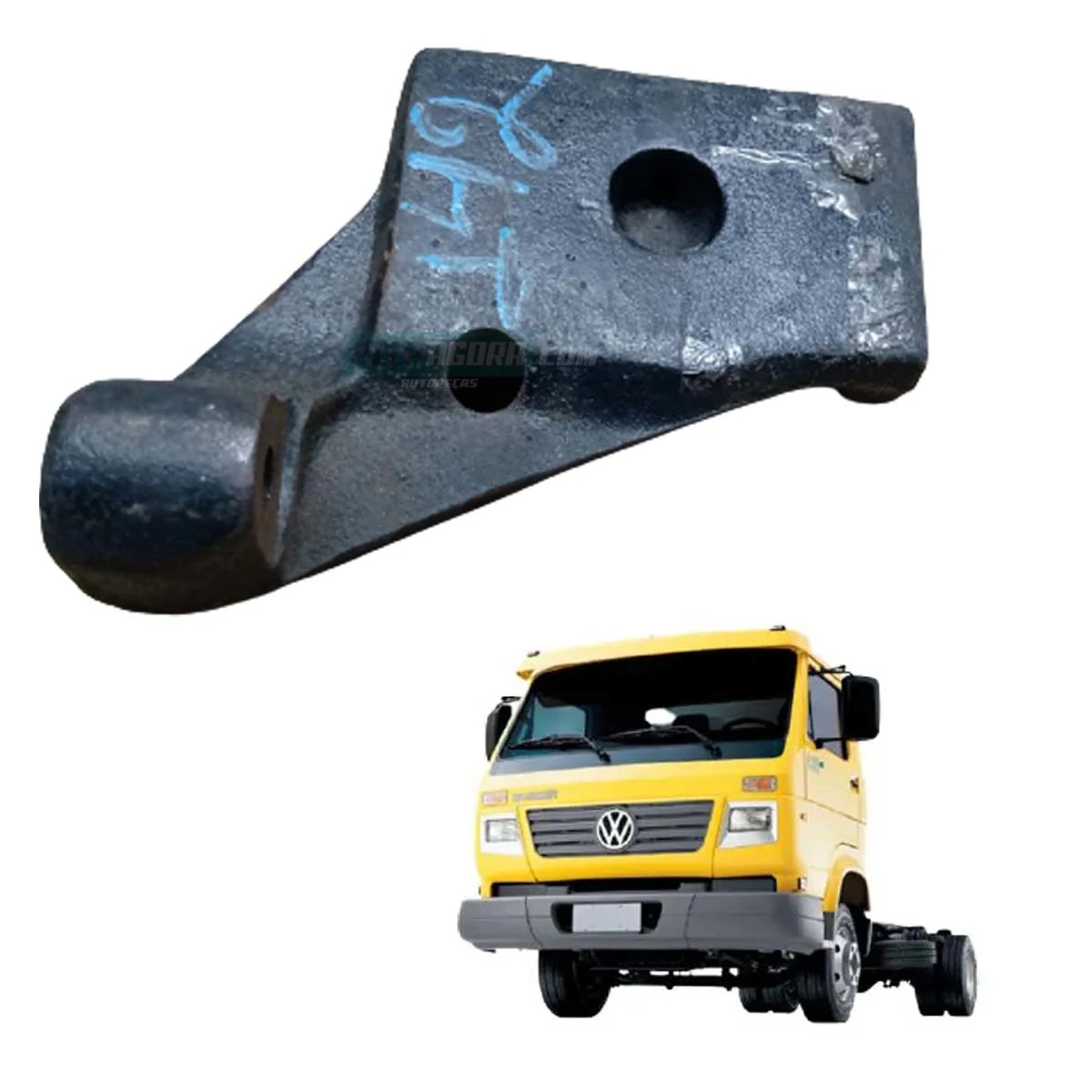 SEPARADOR GRAMPO DIANTEIRO ESQ VW 8100 8120 8140 9150 (TAP413353.)