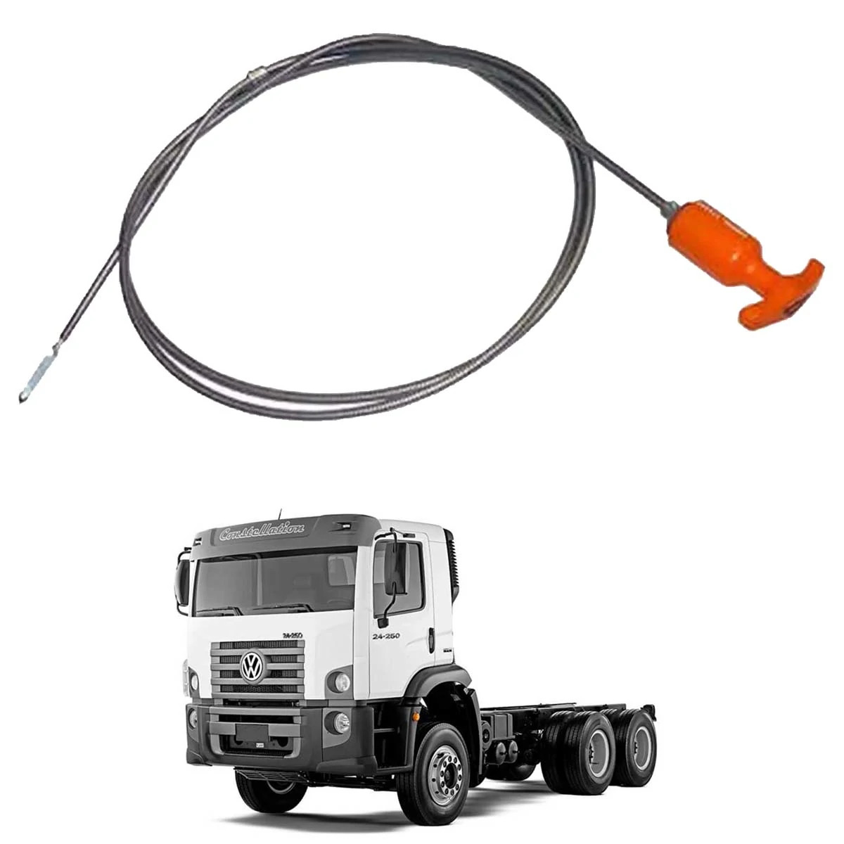 VARETA MEDIDORA OLEO 1790MM VW CONSTELLATION 19320E 19370 25370 25320 VOLKSWAGEN