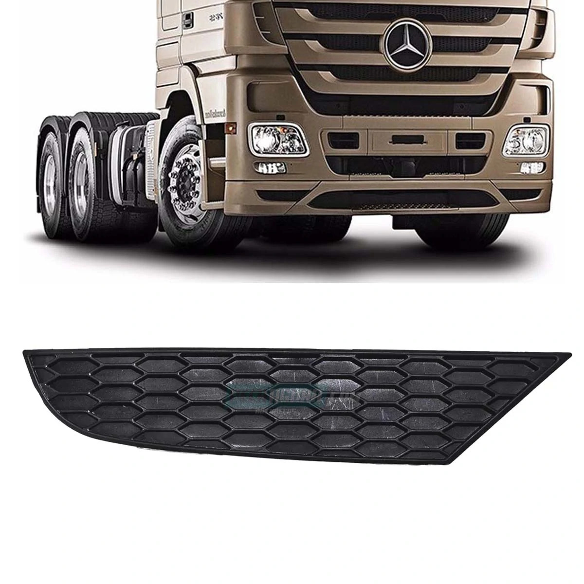 TELA PONTEIRA  PARACHOQUE DIREITO MB ACTROS MERCEDES BENZ (9438851522-L61243 -16