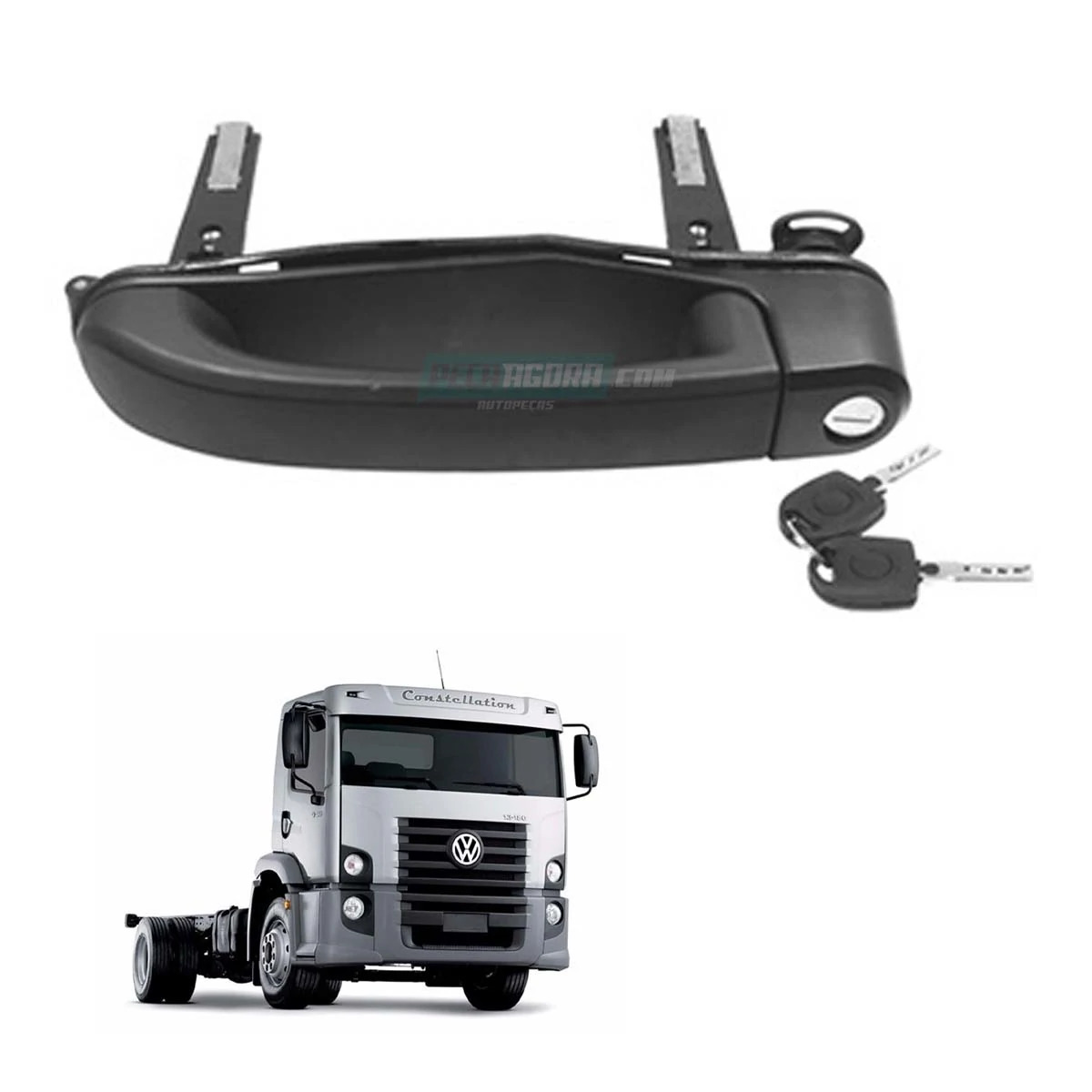 MACANETA EXTERNA PORTA DIR COM CHAVES VW CONSTELLATION 13180E 15180E 17250E 2425