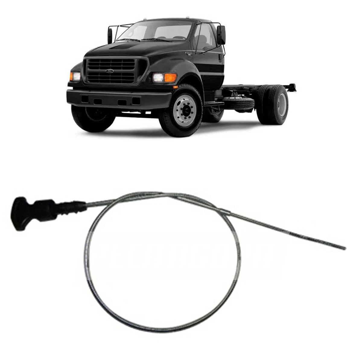 VARETA NIVEL OLEO MOTOR 1040MM FORD F12000 F14000 F16000 99 DIANTE PITBULL (XC3Z