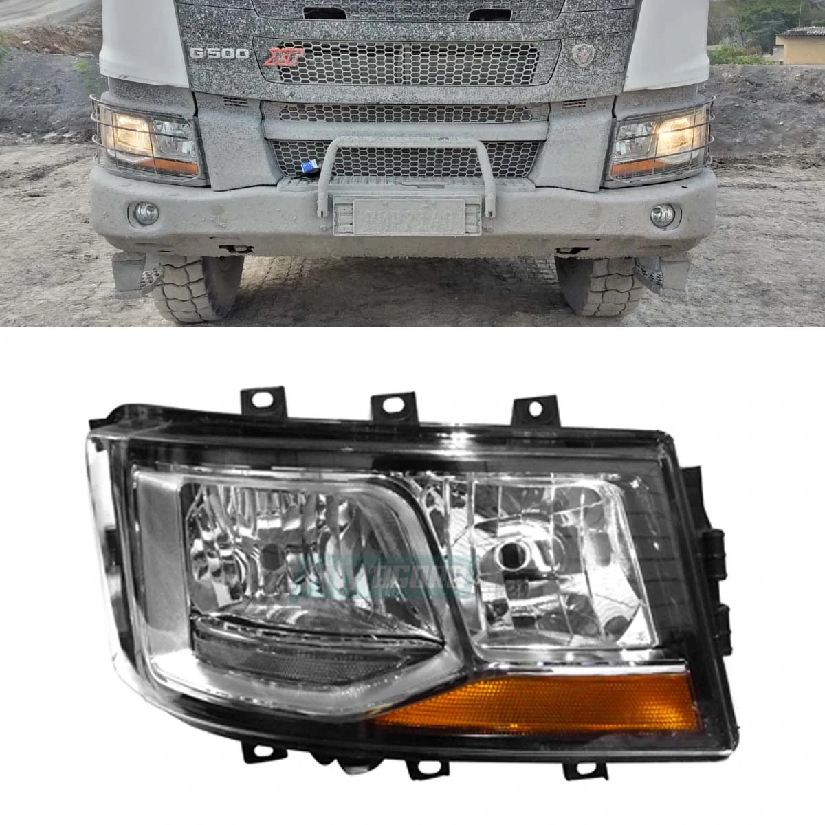 FAROL PRINCIPAL DIR PARA SCANIA NTG SERIE S P G R 2019 EM DIANTE (2655843-L01130