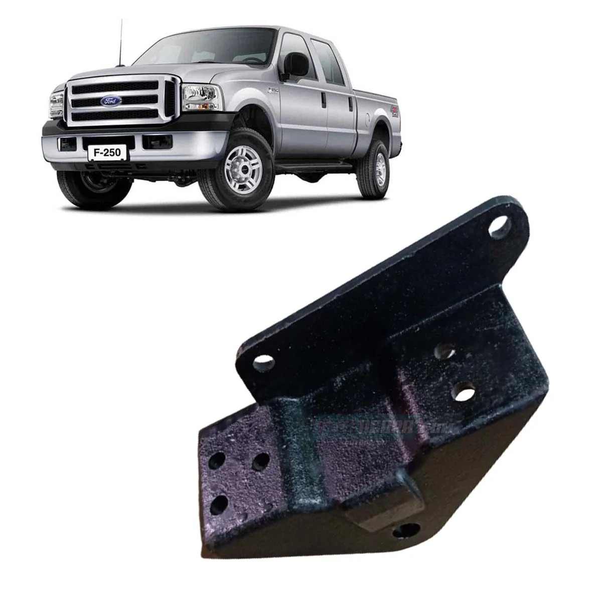 SUPORTE MOLA DIANTEIRA PARTE DIANTEIRA ESQ FORD F4000 4X4 F4000 4X2 F250 CAB DUP