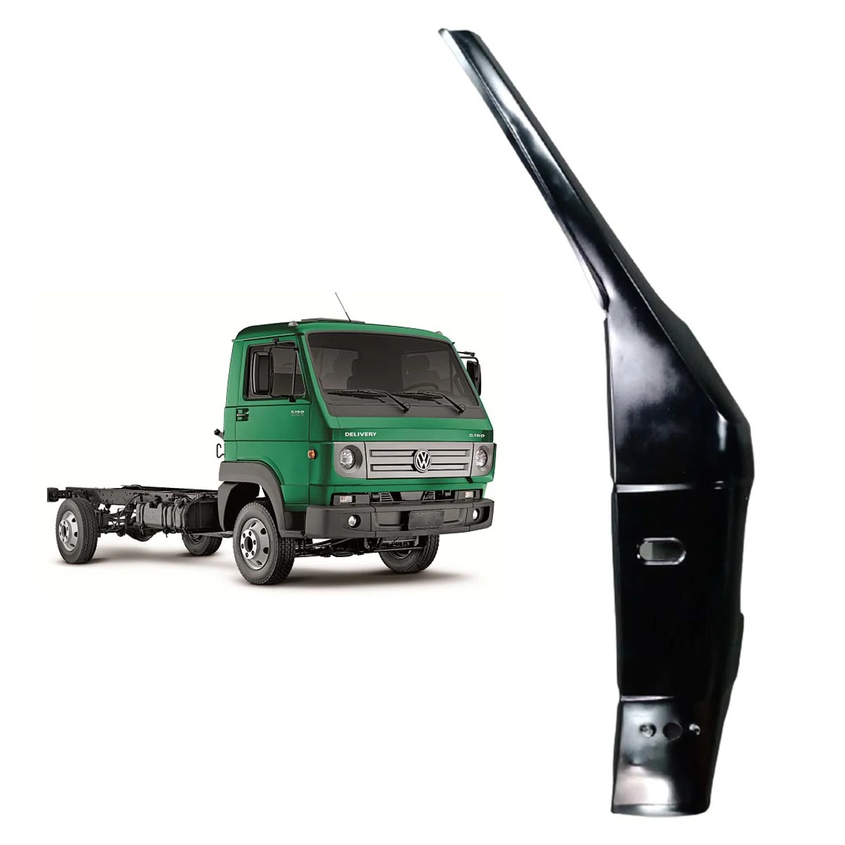 COLUNA DIANTEIRA EXTERNA DIR VW DELIVERY 5140E 8150E 8150E PLUS 9150E 05 A 16 (2