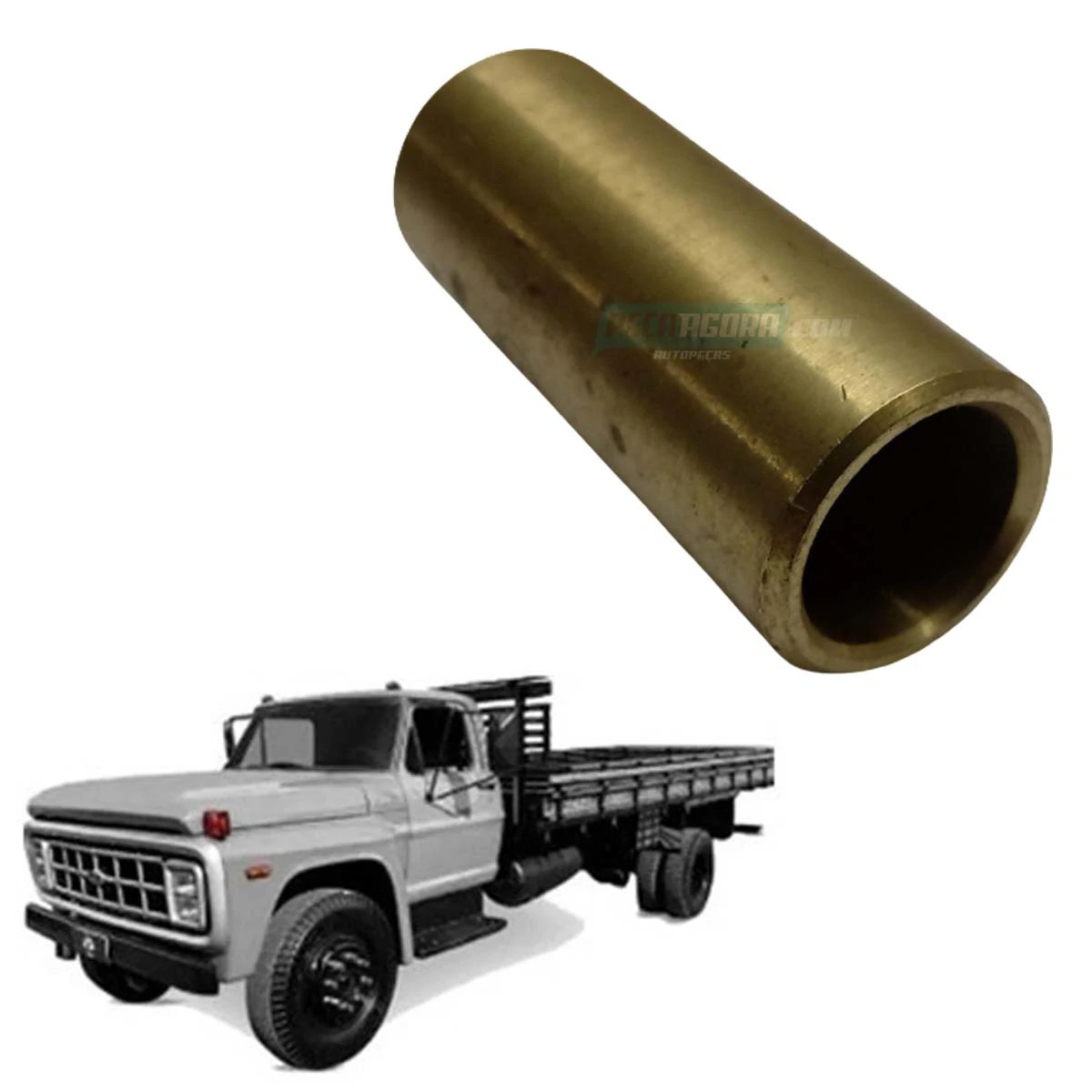 BUCHA MOLA DIANTEIRA BRONZE 2.1/2X1X3/4 FORD F600 F13000 F21000 72 A 89 F12000 F