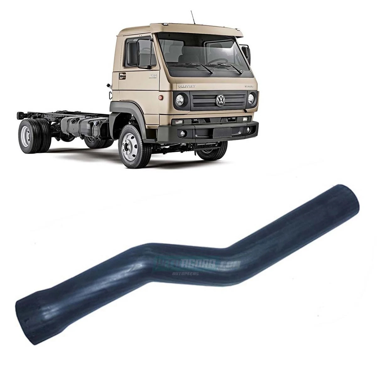 MANGUEIRA INTERCOOLER VW 10160 8160 9160 VOLKSWAGEN  (2P0145856D,)