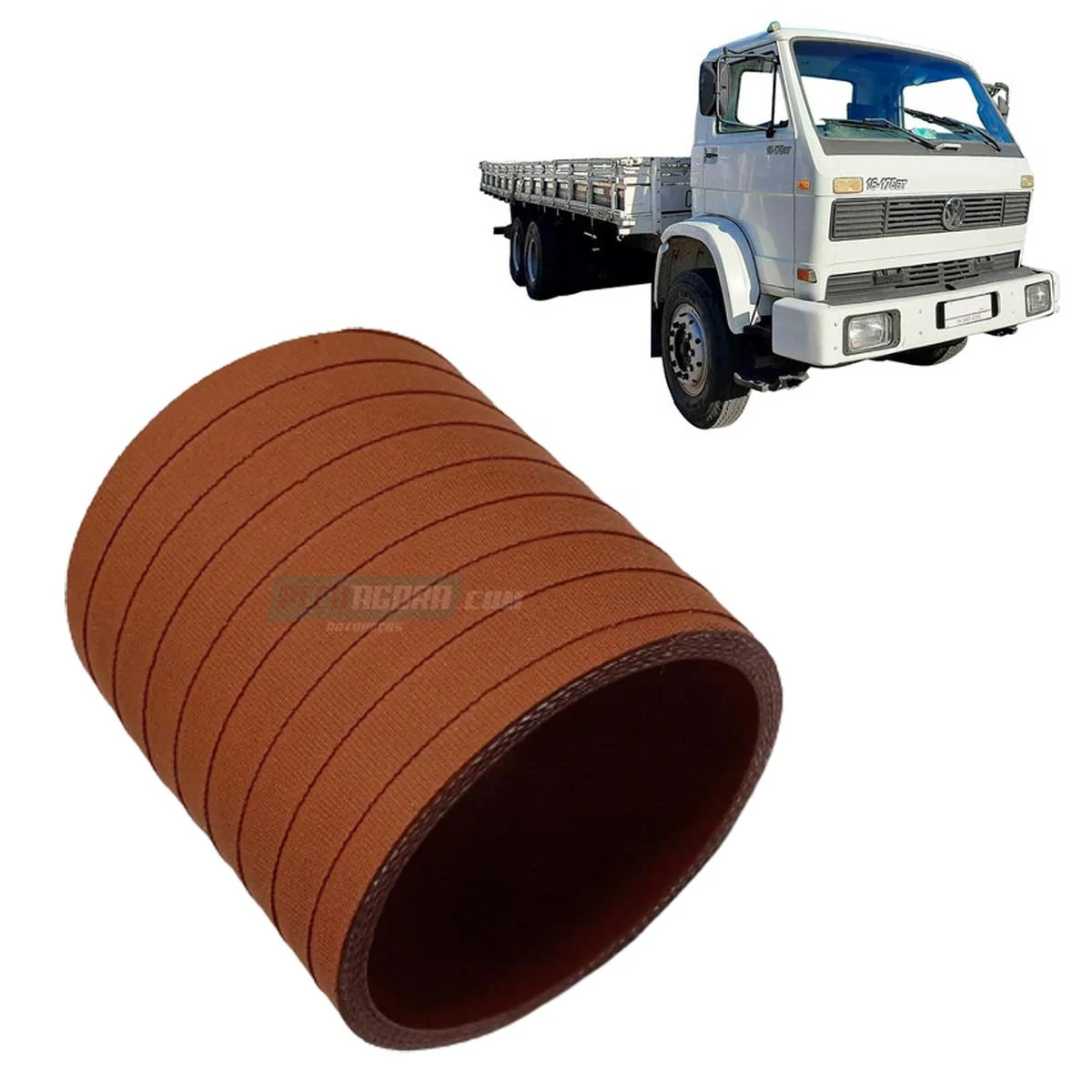 MANGUEIRA TURBINA INTERCOOLER VOLKSWAGEN 16170 MOTOR CUMMINS (TRA145467.-..)