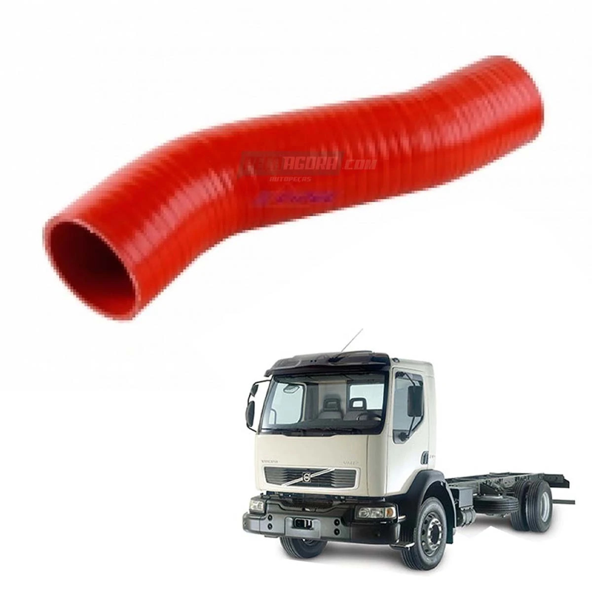 MANGUEIRA INTERCOOLER VOLVO VM 79X79X450MM (20563318)