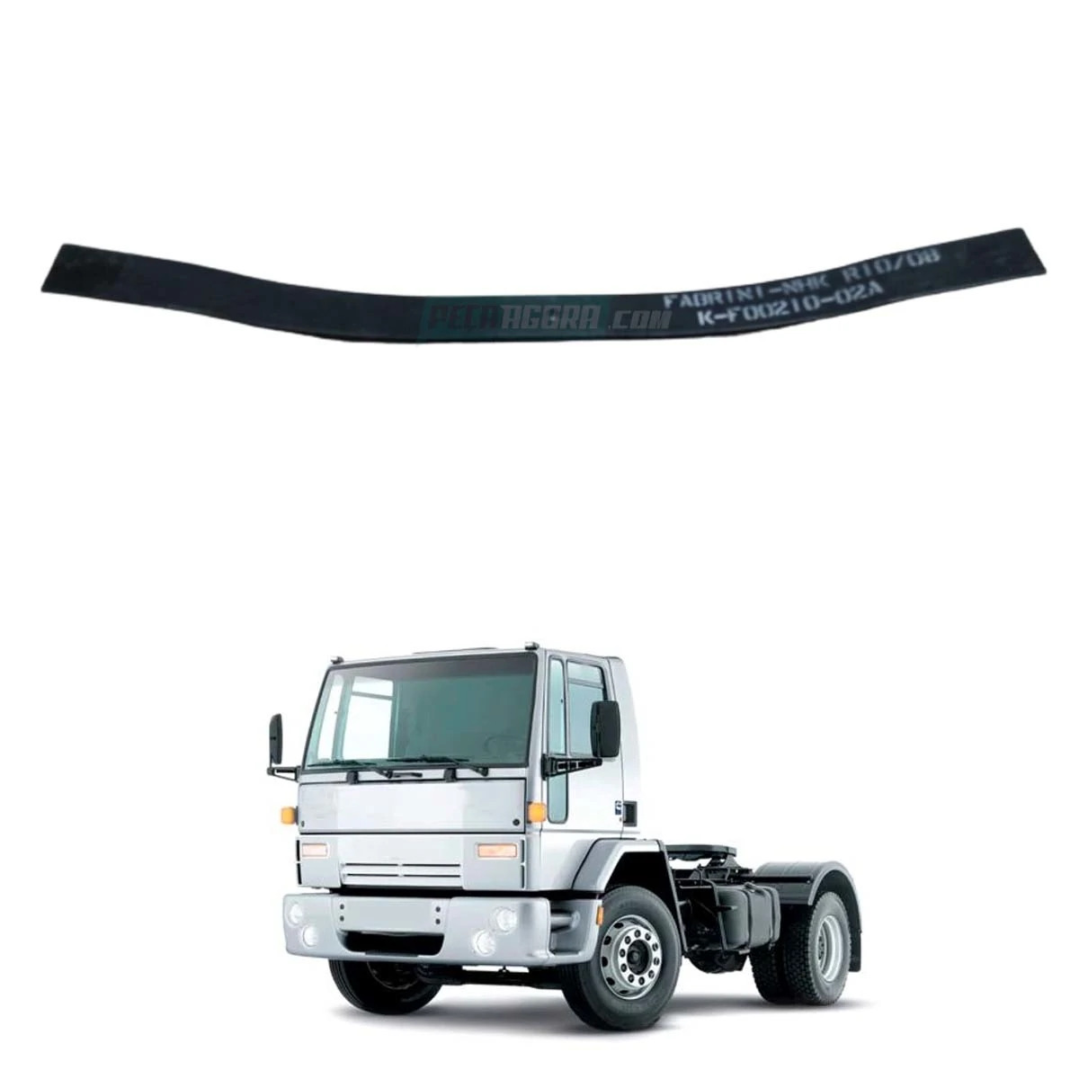 SEGUNDA MOLA TRASEIRA PARABOLICA 3560MM FORD CARGO 4X2 1415 1417 1419 1421 1422 