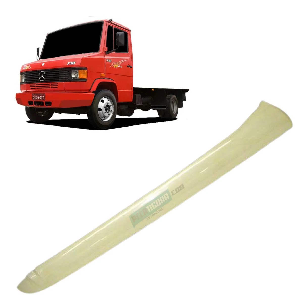 COBERTURA COLUNA PARABRISA ESQUERDO MB LN 710 709 912 1518 712 710 (6886287107-1