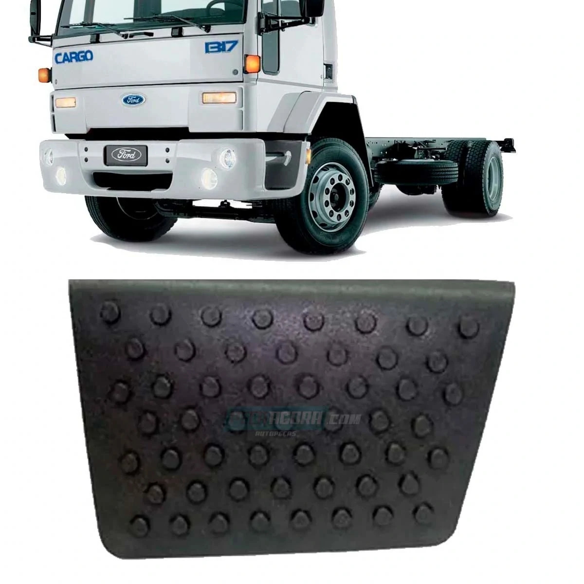PISANTE TAPETE MENOR ESTRIBO ESQ FORD CARGO 1317 1717 1421 1617 1215 1415 1421 2