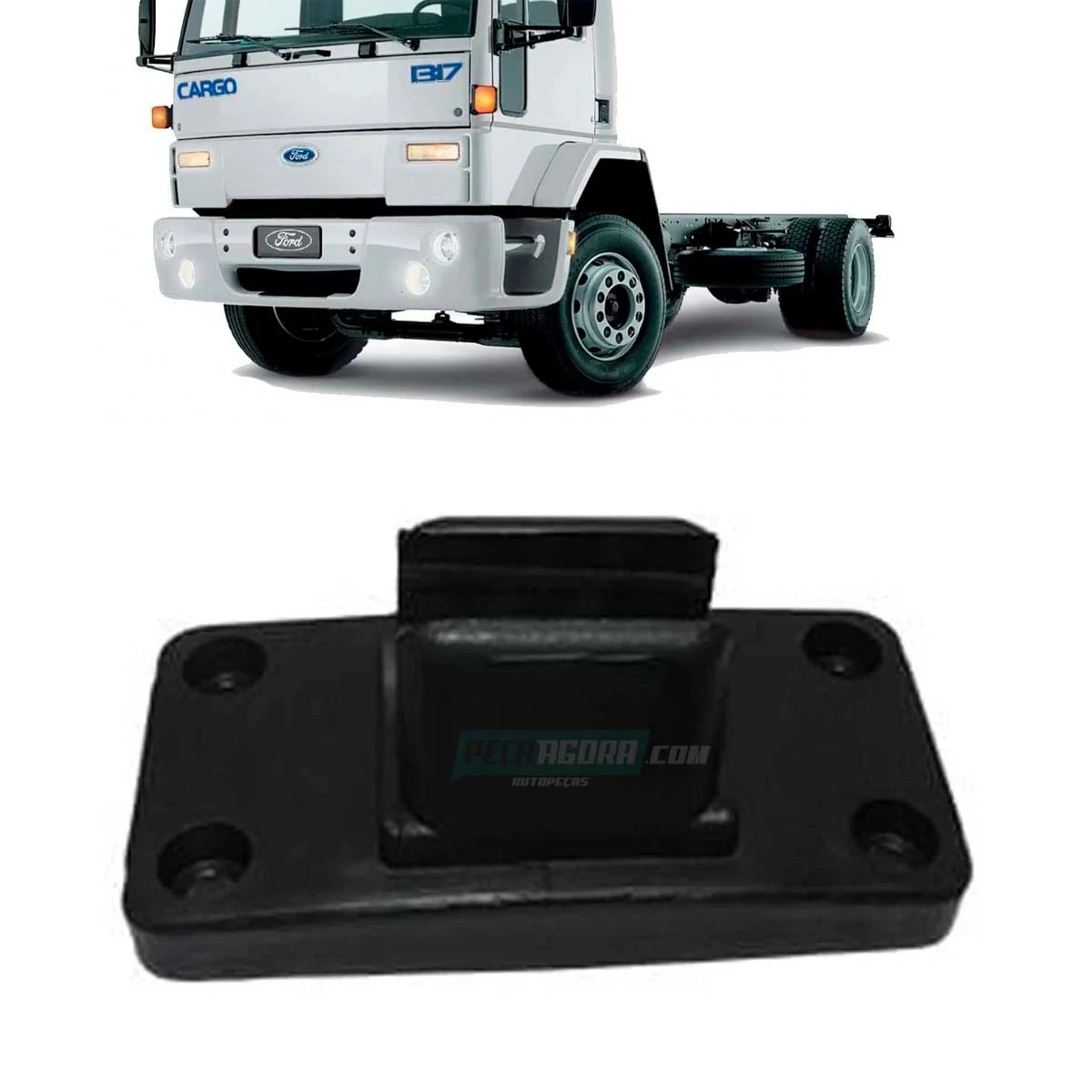 SUPORTE BRACO ESPELHO RETROVISOR FORD CARGO 1316 1722 1317 1731 1717 2631 2626 2