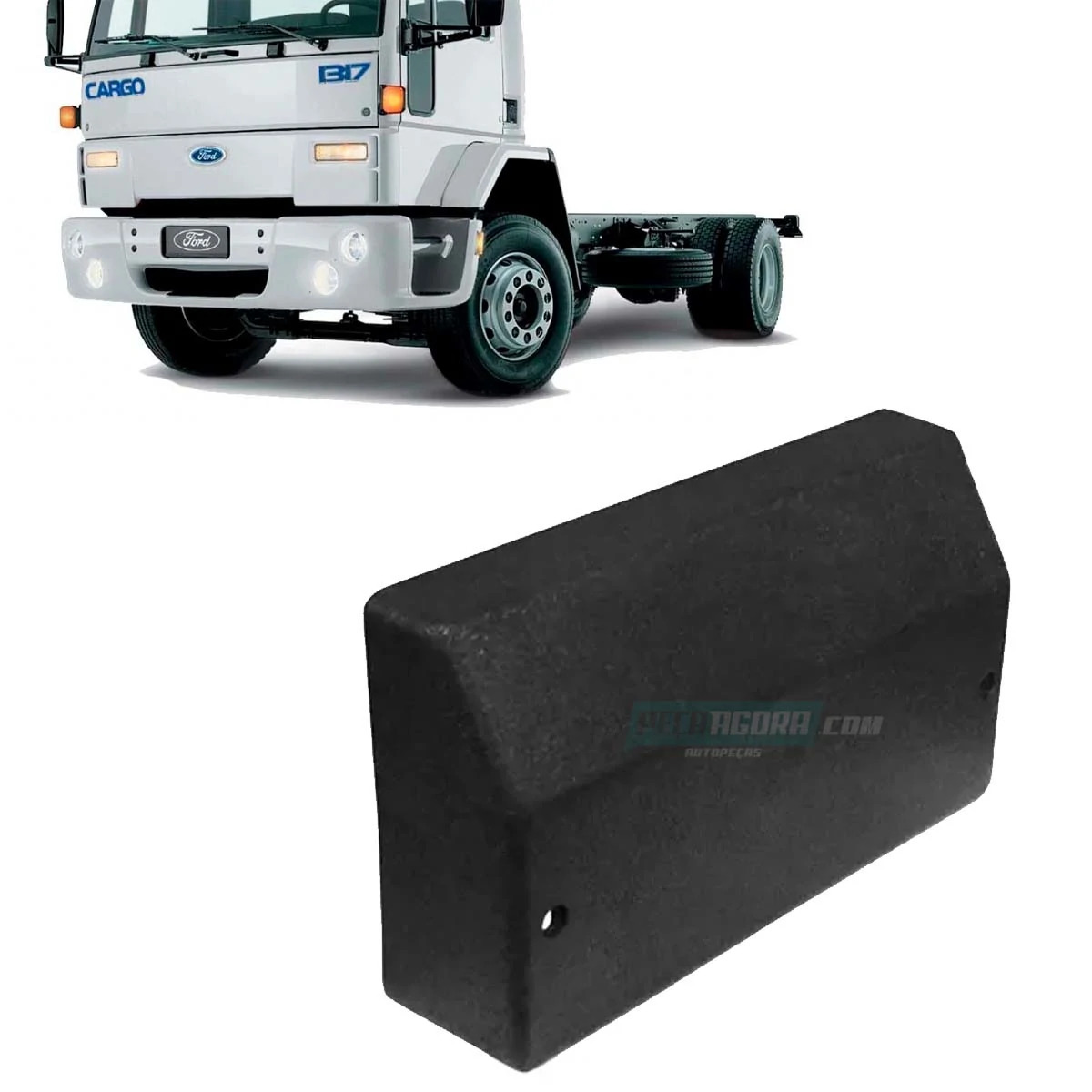 TAMPA CAIXA FUSIVEL INJETADA FORD CARGO 712 815 1217 1317 1517 1717 1721 2622 26