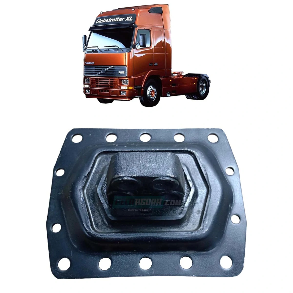 REFIL COXIM DO MOTOR TRASEIRO VOLVO FH12 NH12 FM12 ATE 2003 (1629614|)