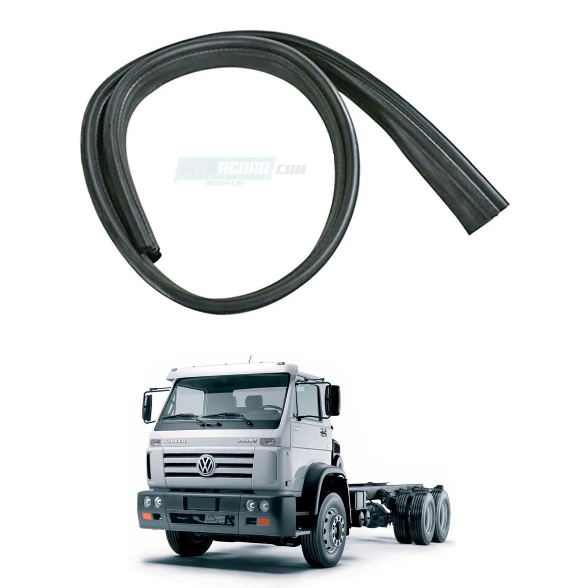 GUARNICAO TETO ALCAPAO VW TITAN WORKER DELIVERY 2000... (TAP817245.)