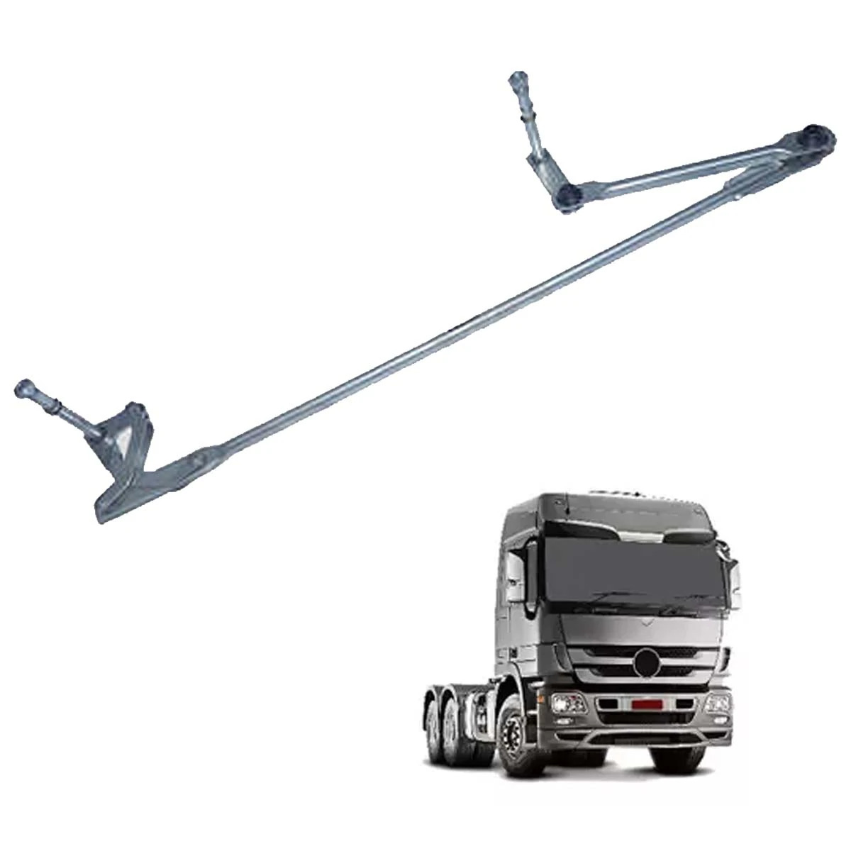 MECANISMO LIMPADOR PARABRISA MB AXOR ATEGO ATE 2008 (9738200181,)