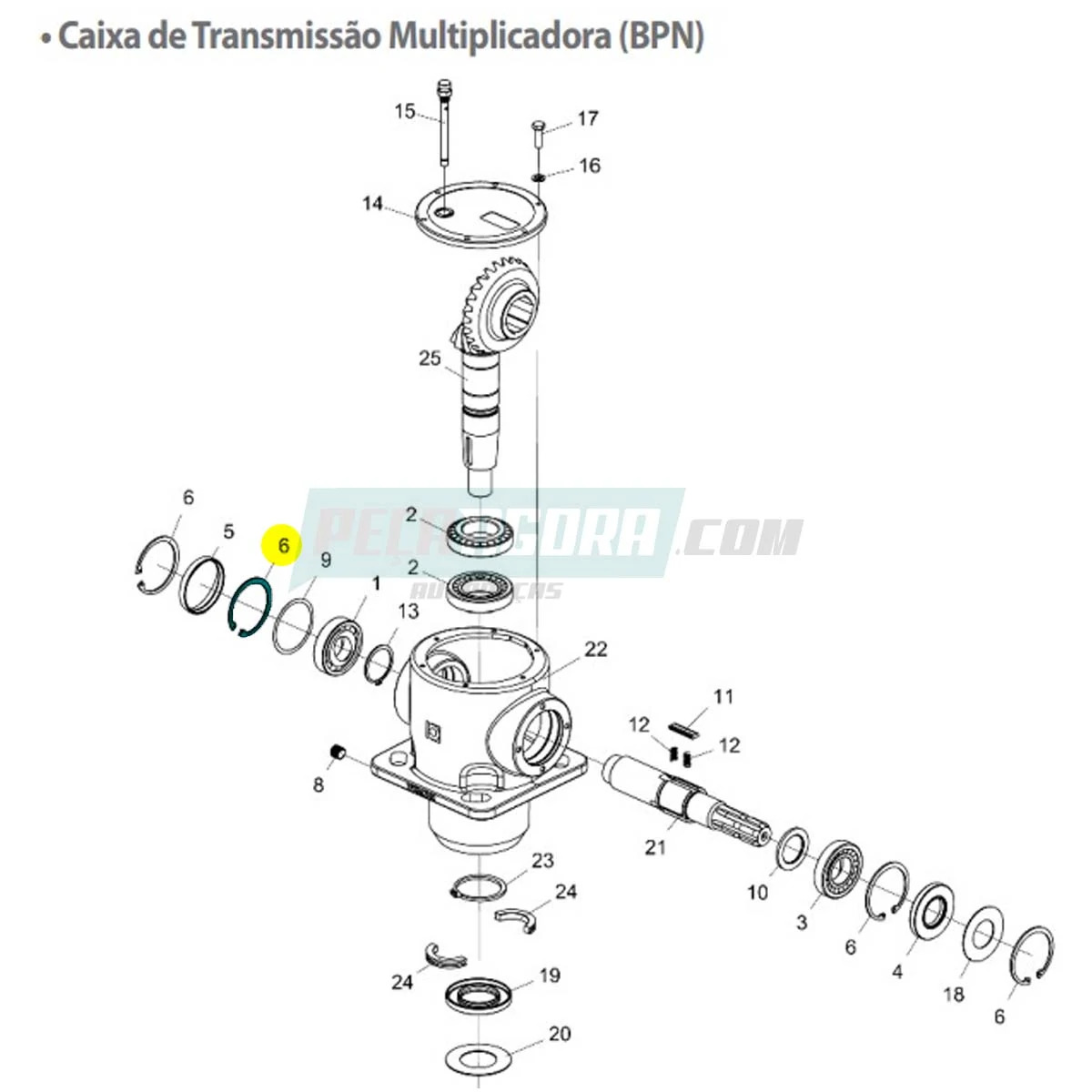 ANEL ELASTICO PARA FURO 1,8X2,5 6020015907-4 (60200159074)