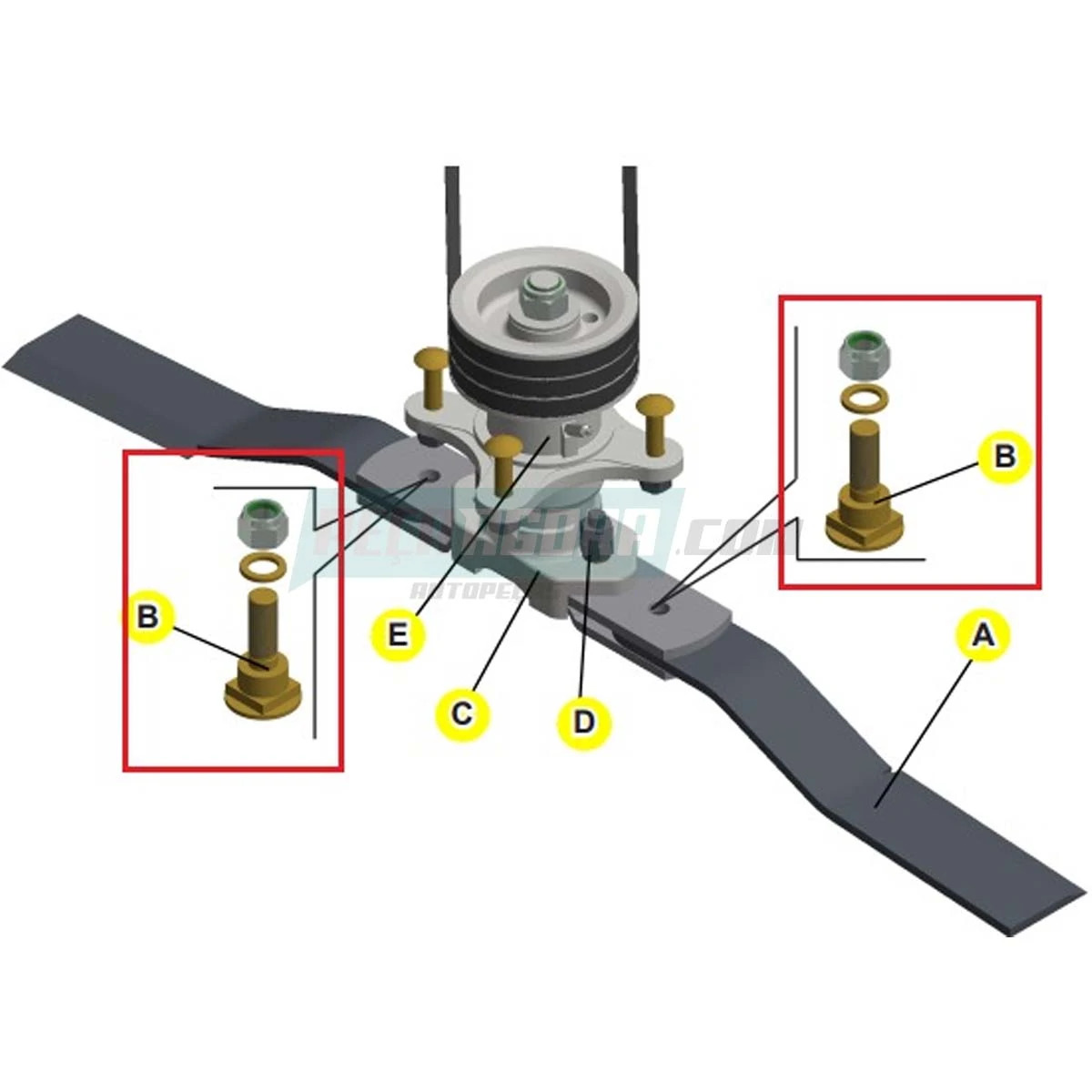 PARAFUSO DA FACA 0501047573 (0501047573)