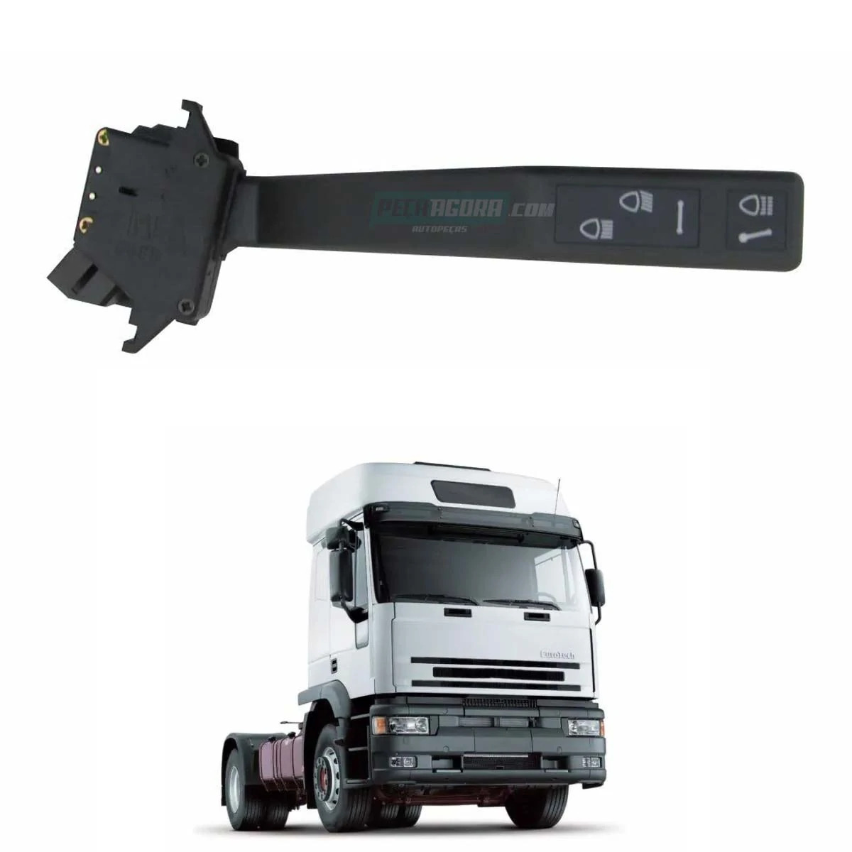 CHAVE DE COMANDO LUZES PARA IVECO EUROTECH EUROTRAKKER STRALIS ATE 2007 EUROCARG