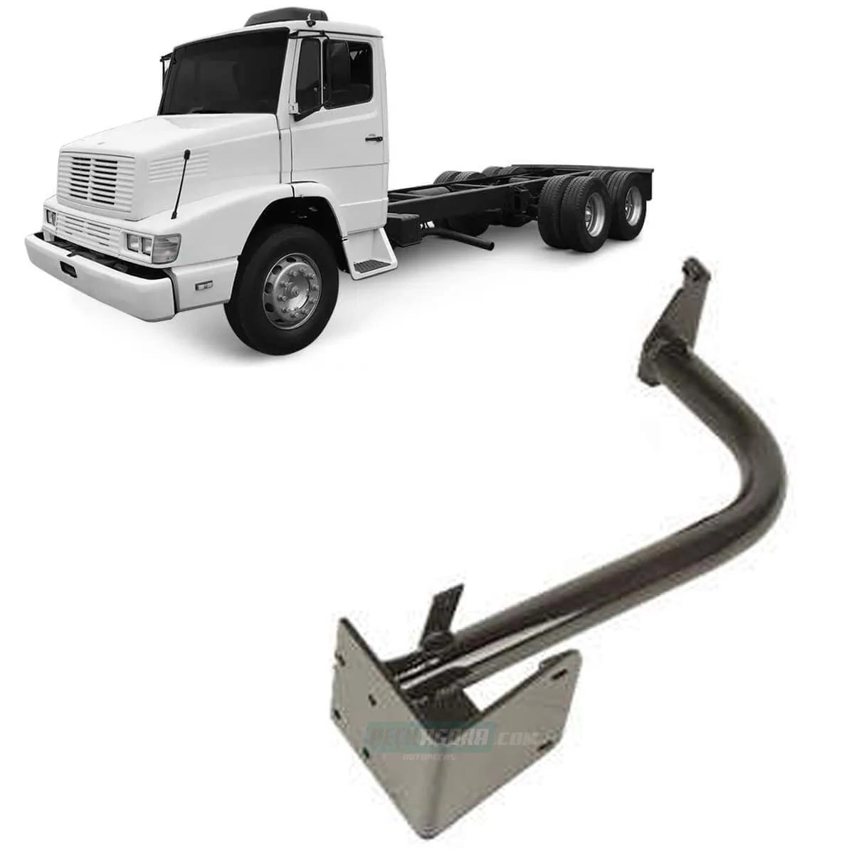 SUPORTE PARACHOQUE DIR MB 1218 1418 1318 1618 1620 1622 1624 DIREITO (6945207872