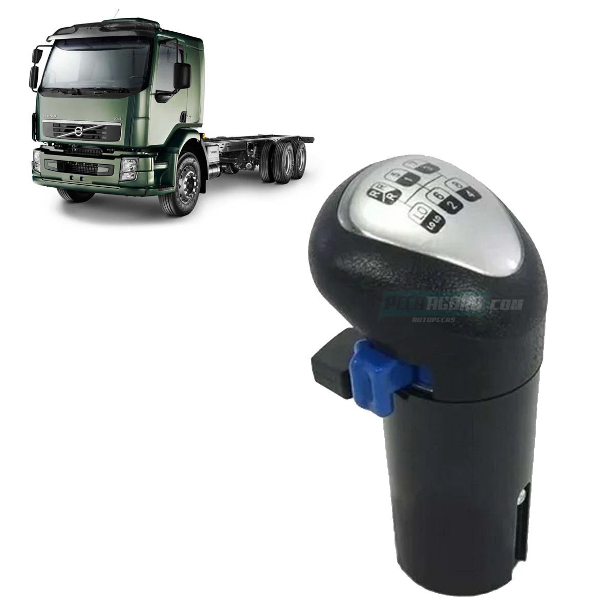 MANOPLA CÂMBIO VW CONSTELLATION FORD CARGO SEMI PESADO VOLVO VM VW 26260 31260E