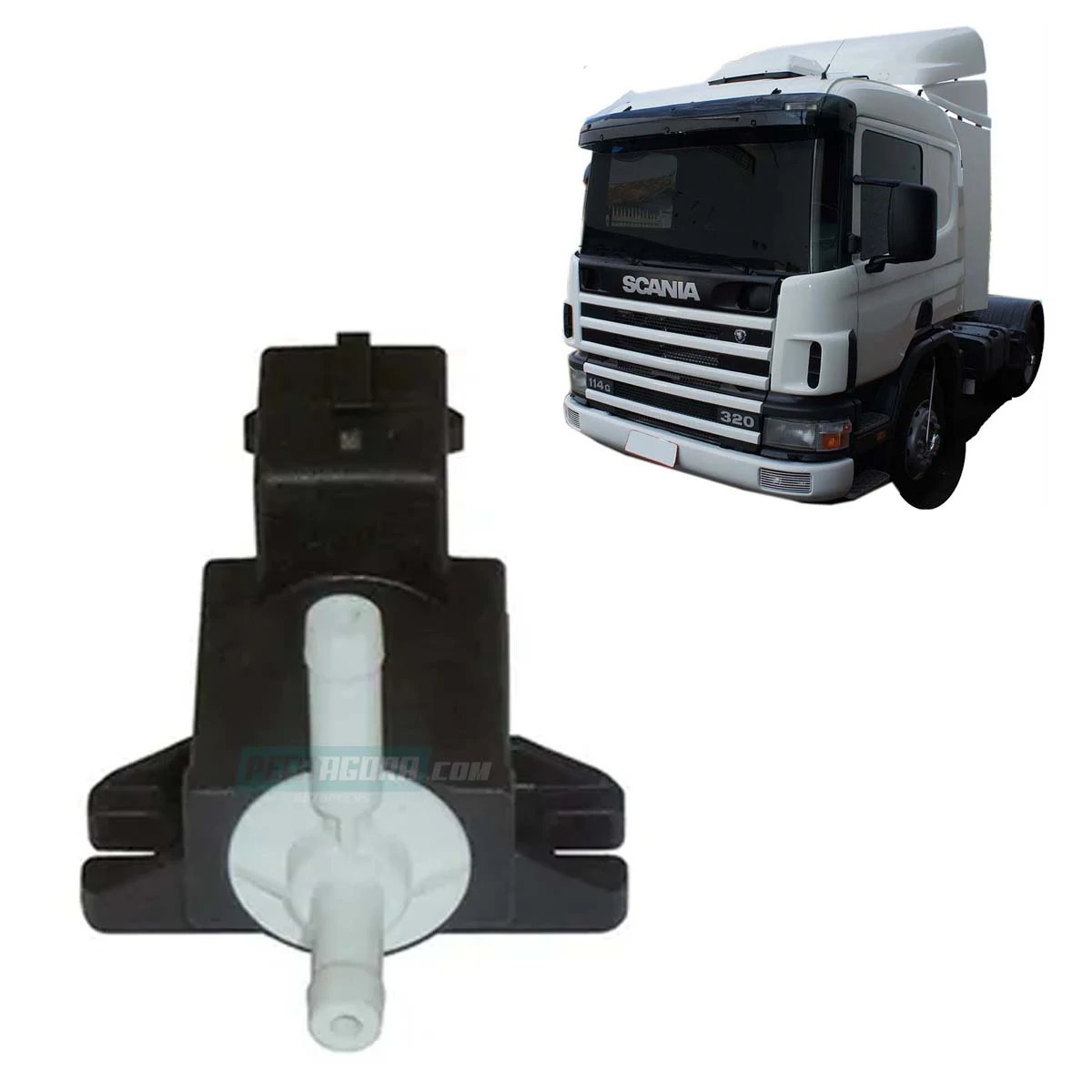 VALVULA SOLENOIDE ORIGINAL PARA SCANIA SERIE 4 5 TODOS (1720083)