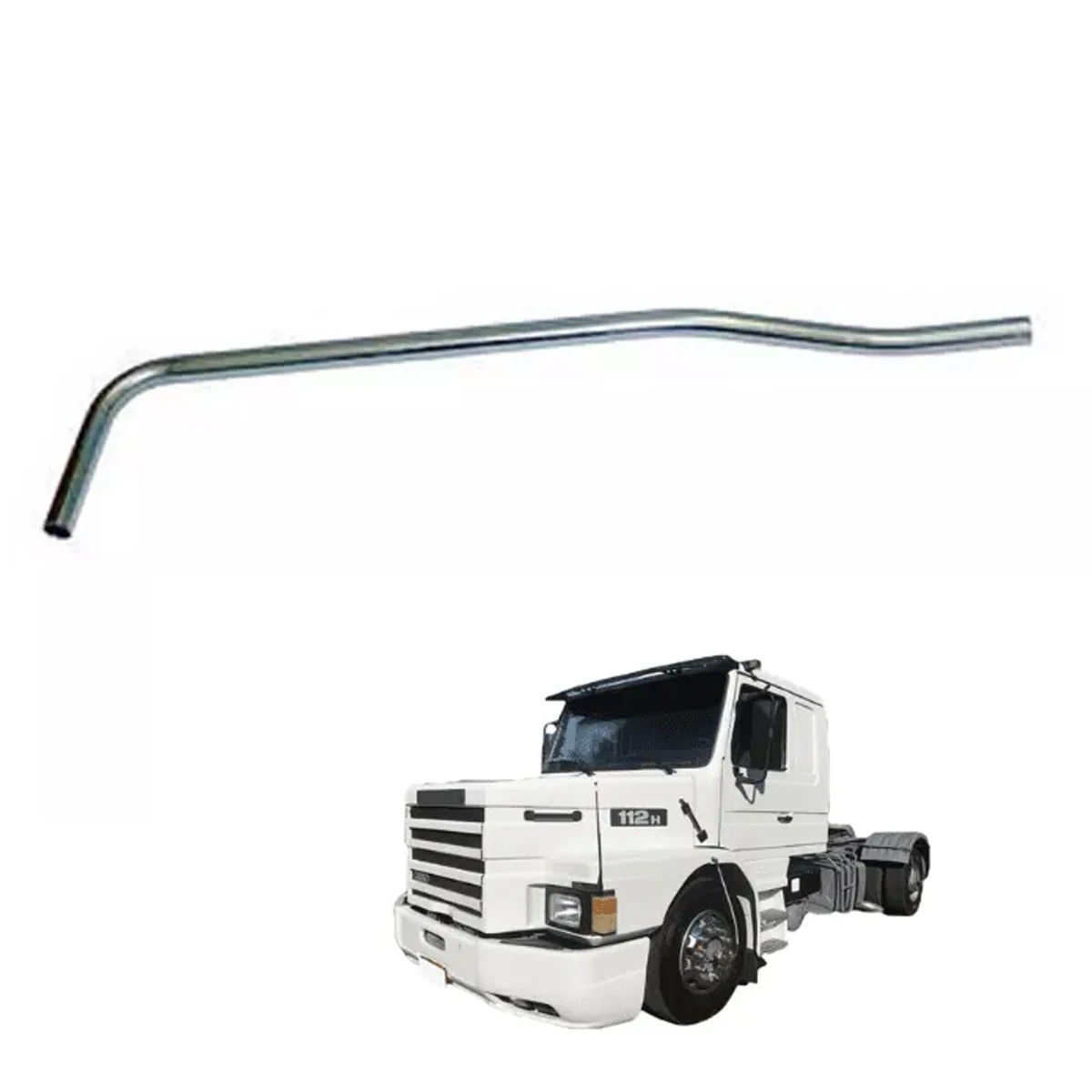 TUBO AGUA COMPRESSOR PARA SCANIA T R112 113  (810457,)