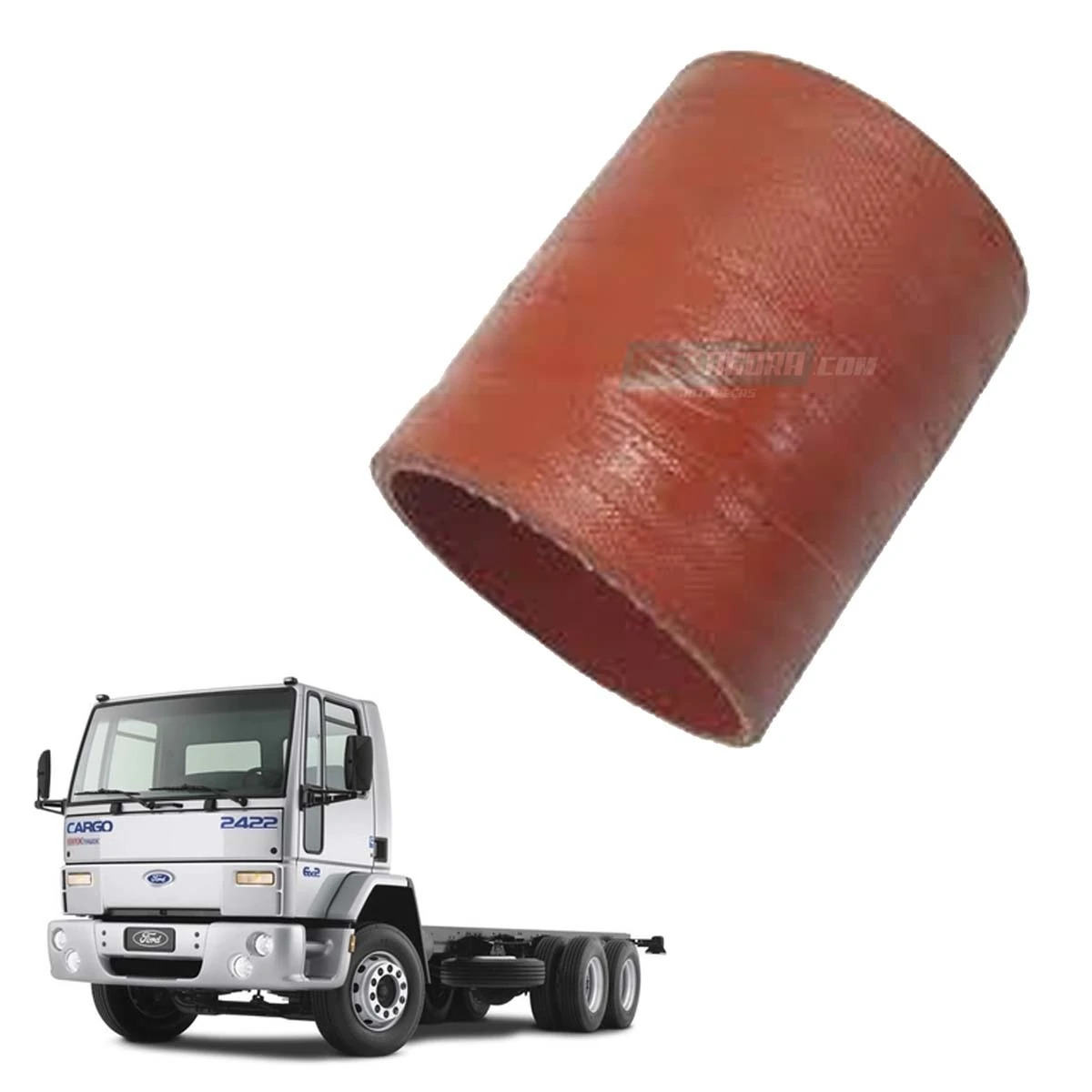 MANGUEIRA TURBINA 76X76X85 FORD CARGO 1622 1722 2422 2622 2425 2626 1630 1731 40