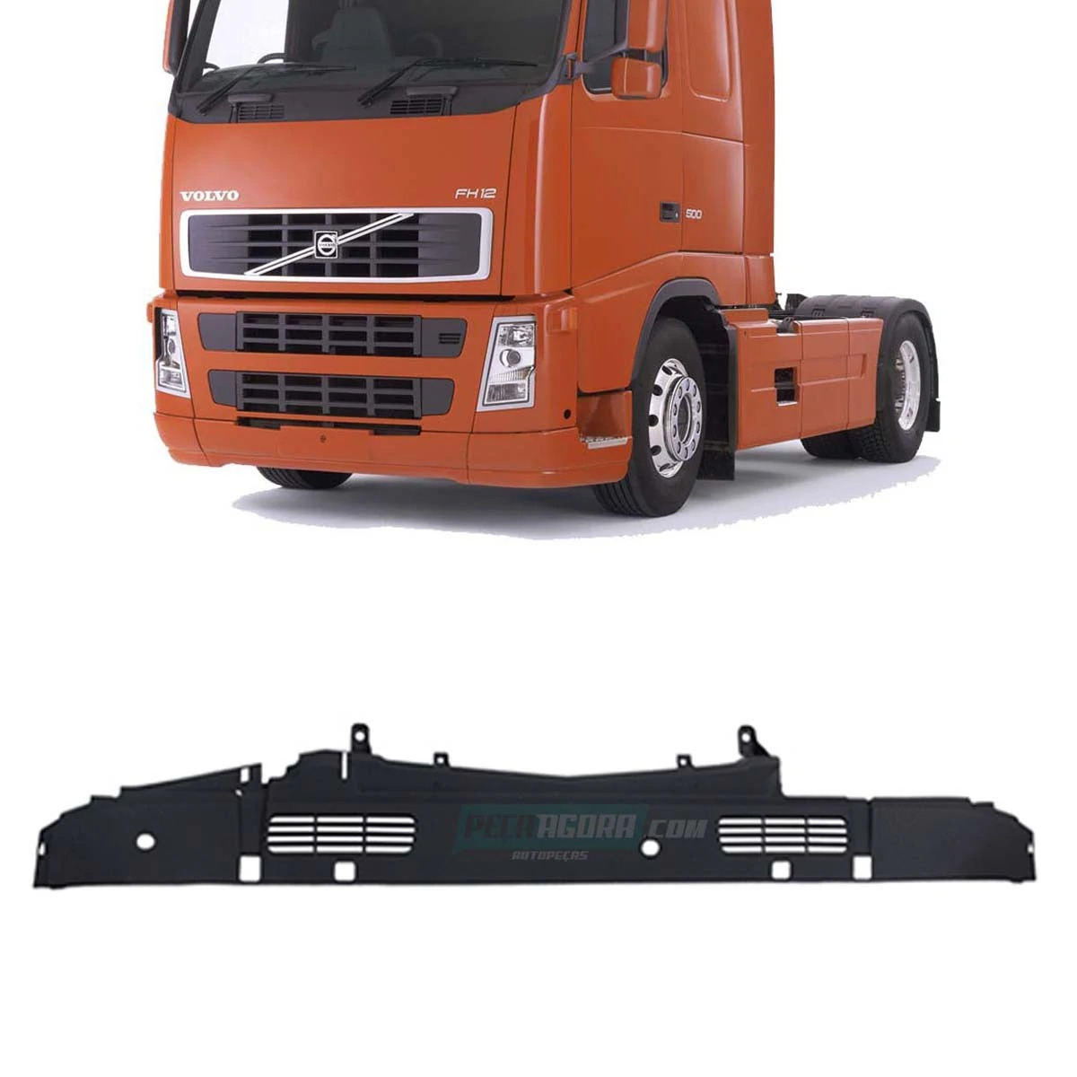 ACABAMENTO PARABRISA VOLVO FH12 2004 A 2014 (3175363-20769628-20527277-KVV02-052