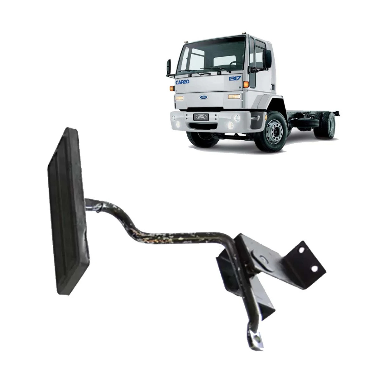 PEDAL DO ACELERADOR COMPLETO FORD CARGO MECANICO 1985 A 2005 (E5HT9B743BA)