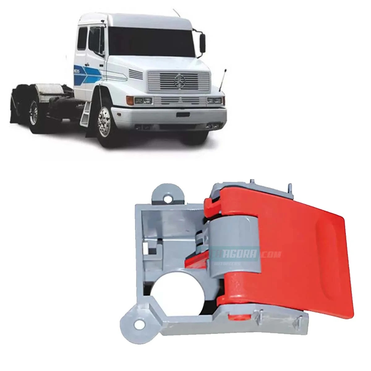 MACANETA INTERNA PORTA DIR MB 1618 1935 SPRINTER 310 D 312 412 GATILHO VERMELHO 