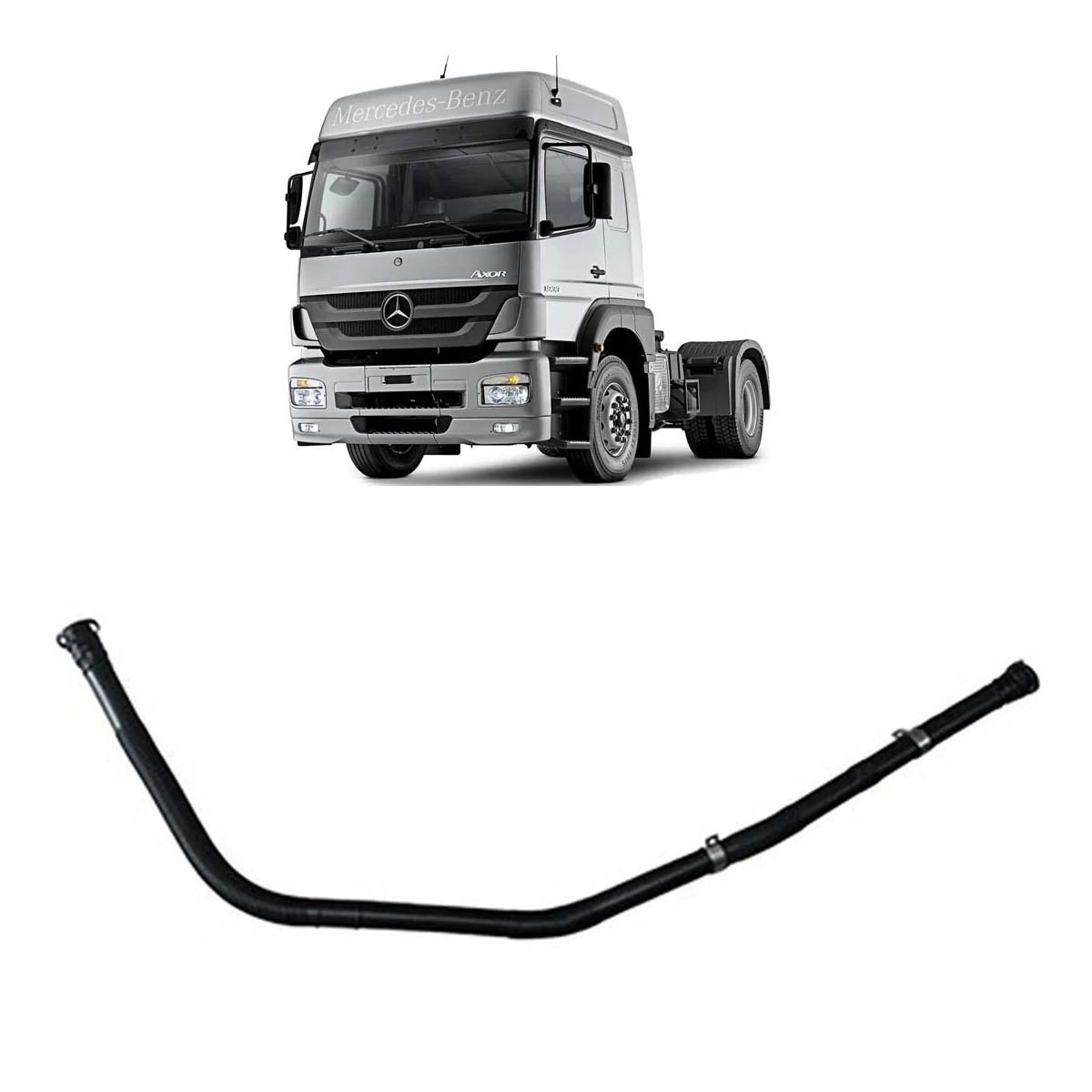 TUBO ENCHIMENTO DE OLEO MB AXOR 1933 2035 PLASTICO (9405280809)