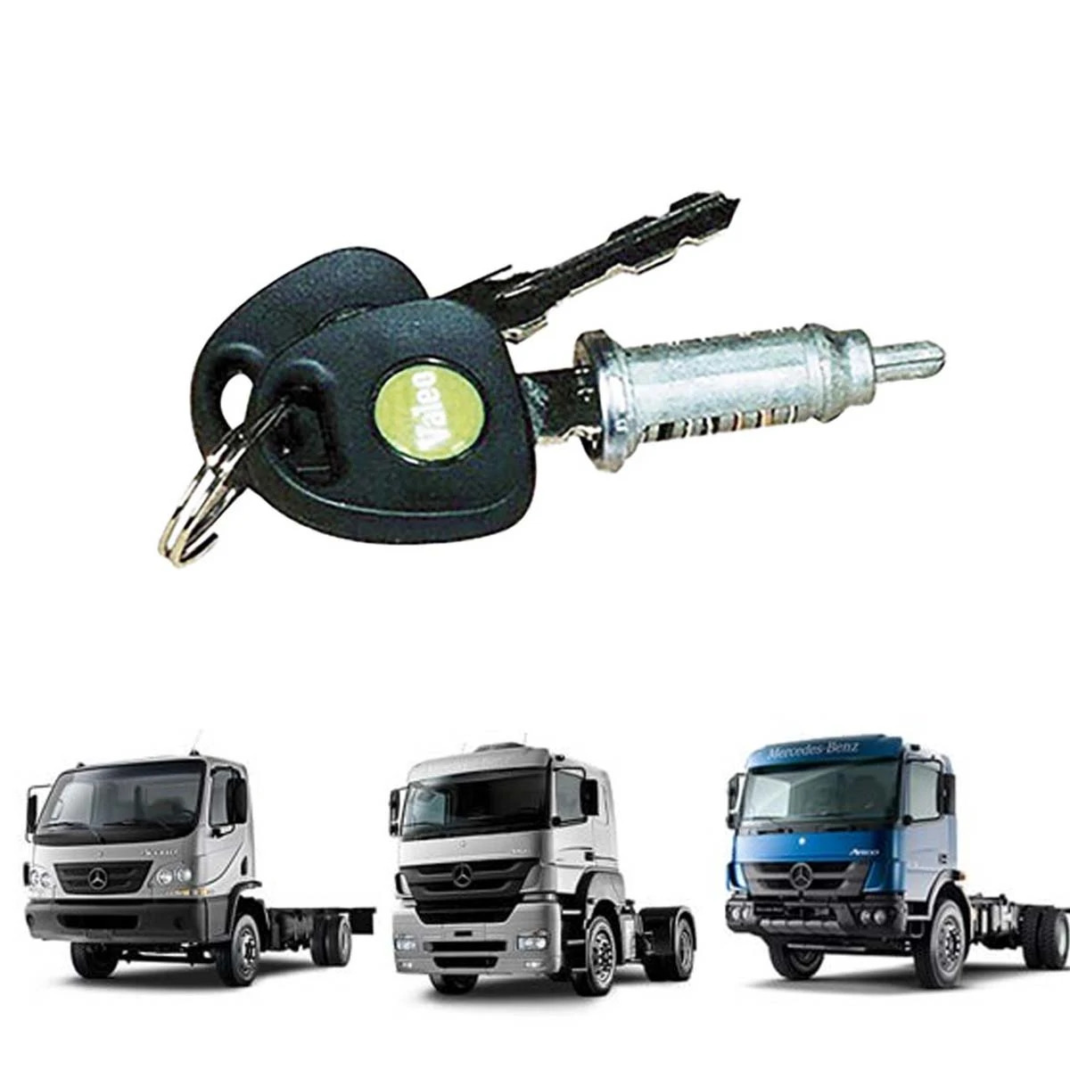 CILINDRO IGNICAO COM CHAVE MB ACCELO ATEGO AXOR MERCEDES BENZ (0004600904-9)