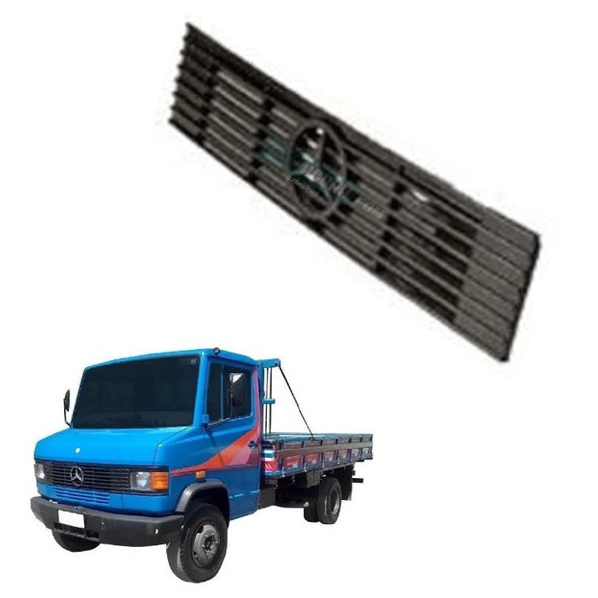 GRADE FRONTAL DIANTEIRA MB 709 912 914 MERCEDES BENZ PLASTICO  (6706900489-M3017