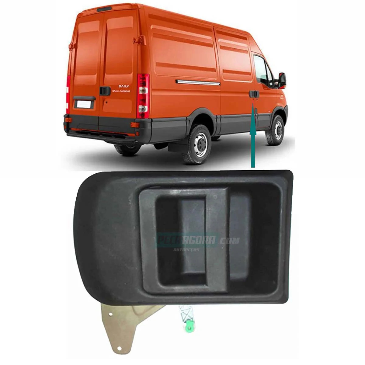 MACANETA EXTERNA PORTA LATERAL IVECO DAILY 2008... 35S14 40S14 40S16 45S14 45S16