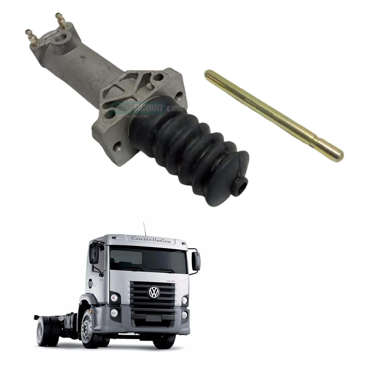 CILINDRO EMBREAGEM VW CONSTELLATION 13180 13180E 15180 15180E 17250 17260 24250 
