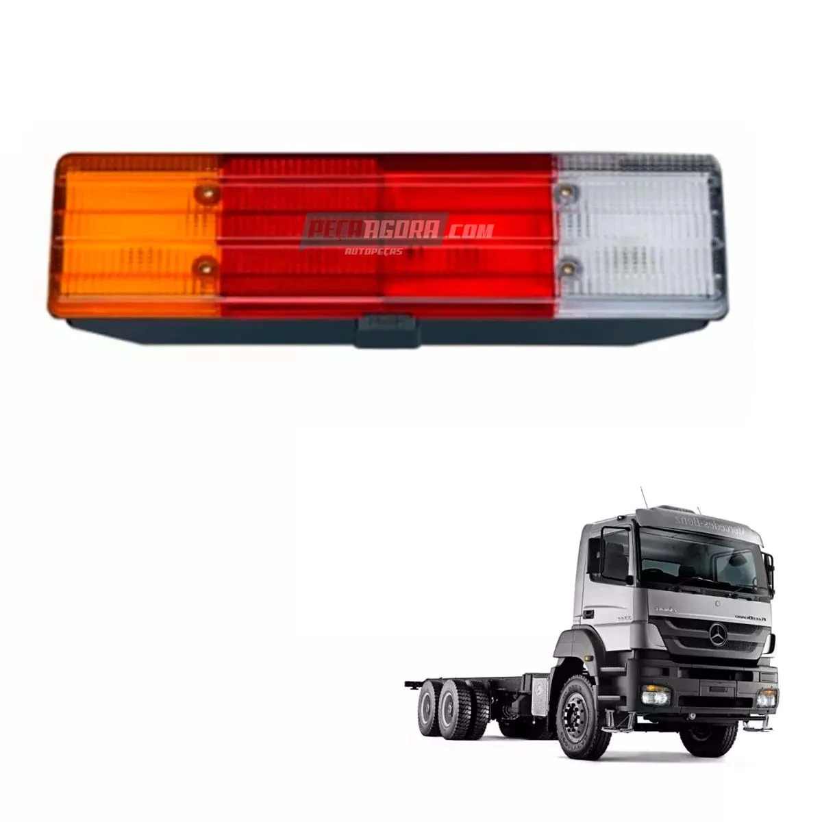 LANTERNA TRASEIRA ESQ MB AXOR COM CONECTOR COM VIGIA (9585400270-LE-1424)