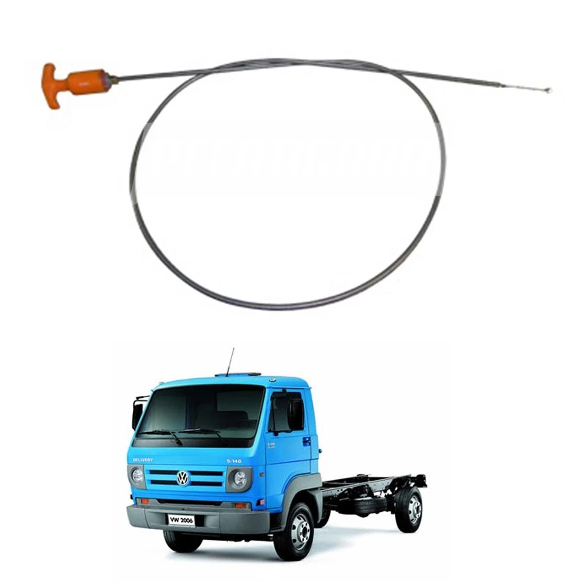 VARETA NIVEL OLEO MOTOR 1401MM MWM VW 5140 8150 (2P0115611)