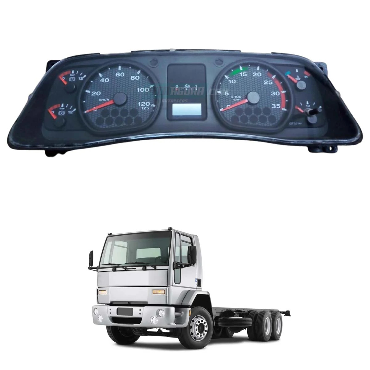 PAINEL FORD CARGO 24V COMPLETO 2628 4331 TODOS ATE 2002 (BU7510849HB)