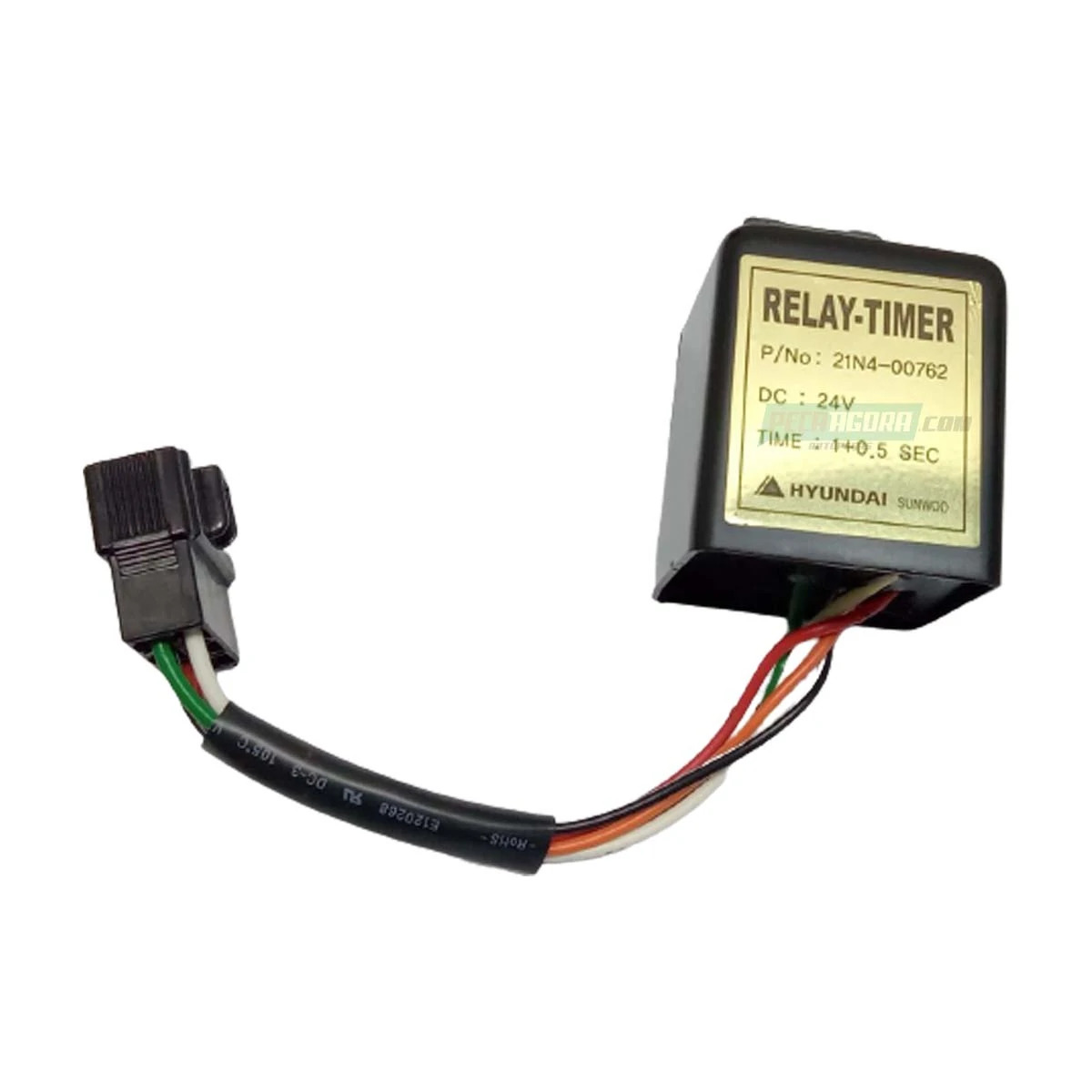 RELE DO TEMPORIZADOR MAQUINA HYUNDAI R210-7 R220-7 (21N400762)