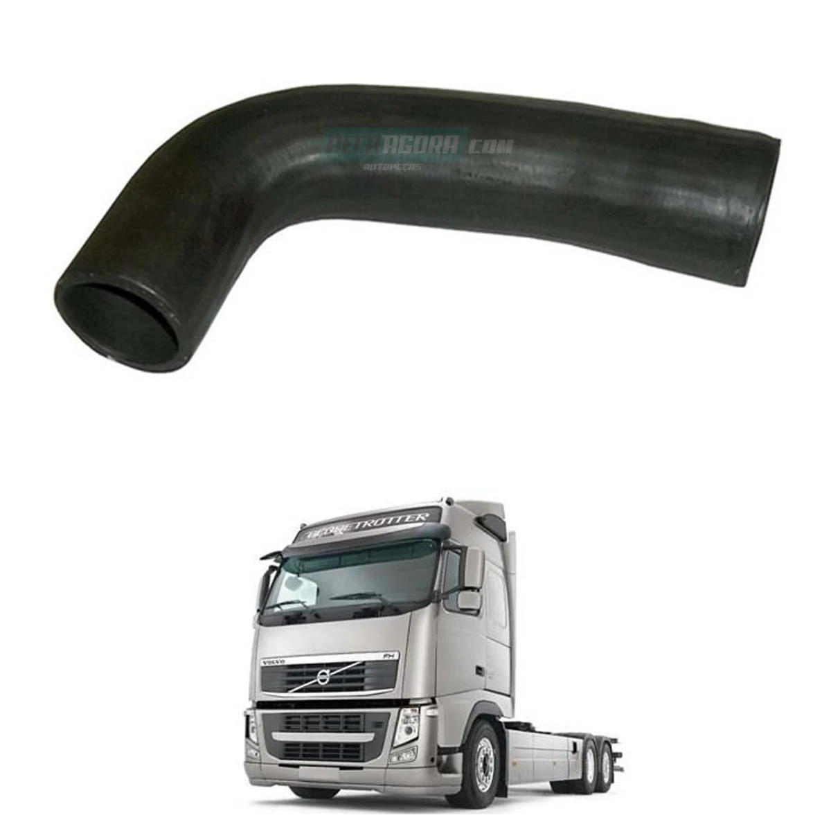 MANGUEIRA SUPERIOR RADIADOR VOLVO FH MOTOR D13 ATE 2014  (20549855)