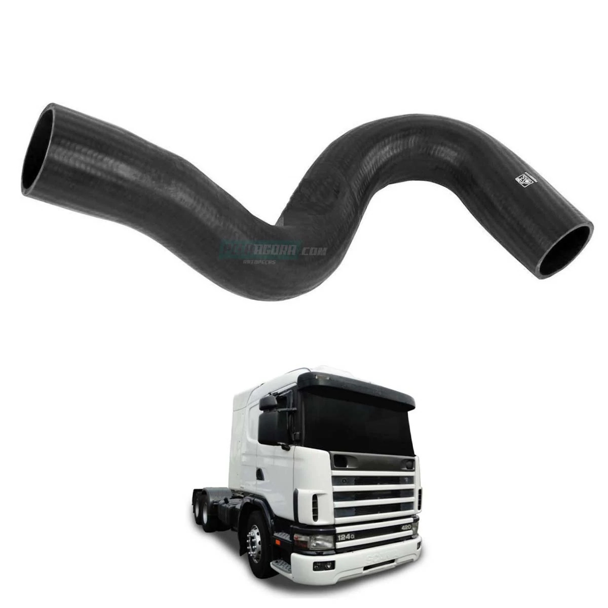 MANGUEIRA RADIADOR PARA SCANIA 124 (485926.)
