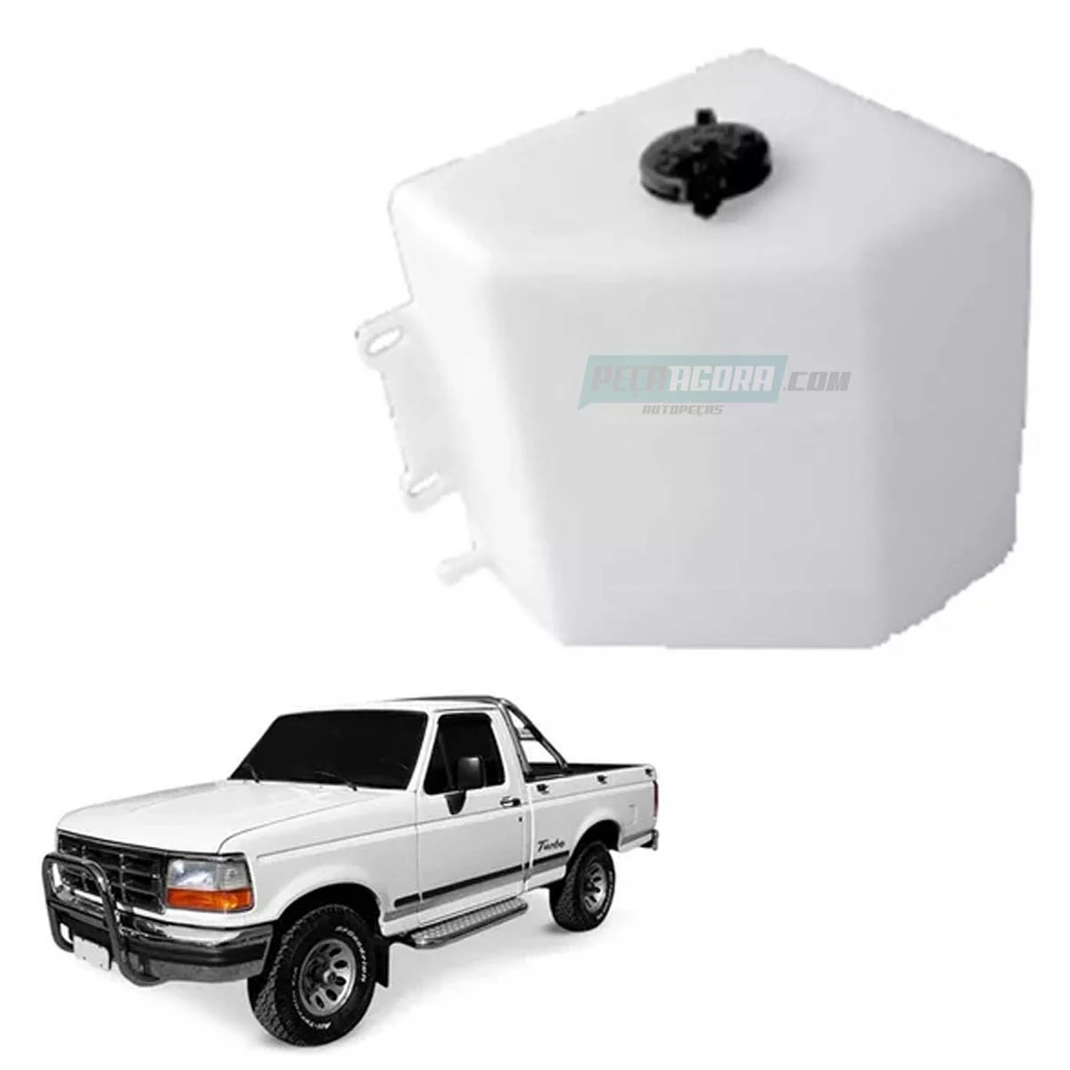 RESERVATORIO AGUA RADIADOR FORD F1000 MWM F4000 MWM 4.3 T 1996 A 1998 (2SB121405