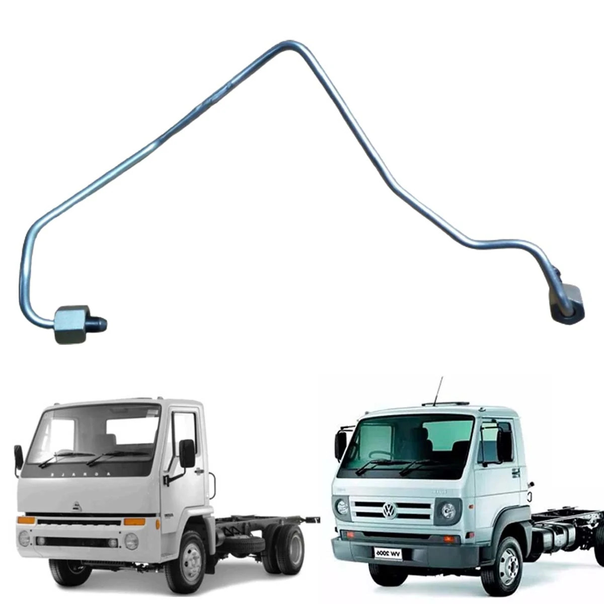 TUBO ALTA PRESSAO COMBUSTIVEL MOTOR MWM SPRINT 408 AGRALE 8500 ONIBUS V5 V6 VW D